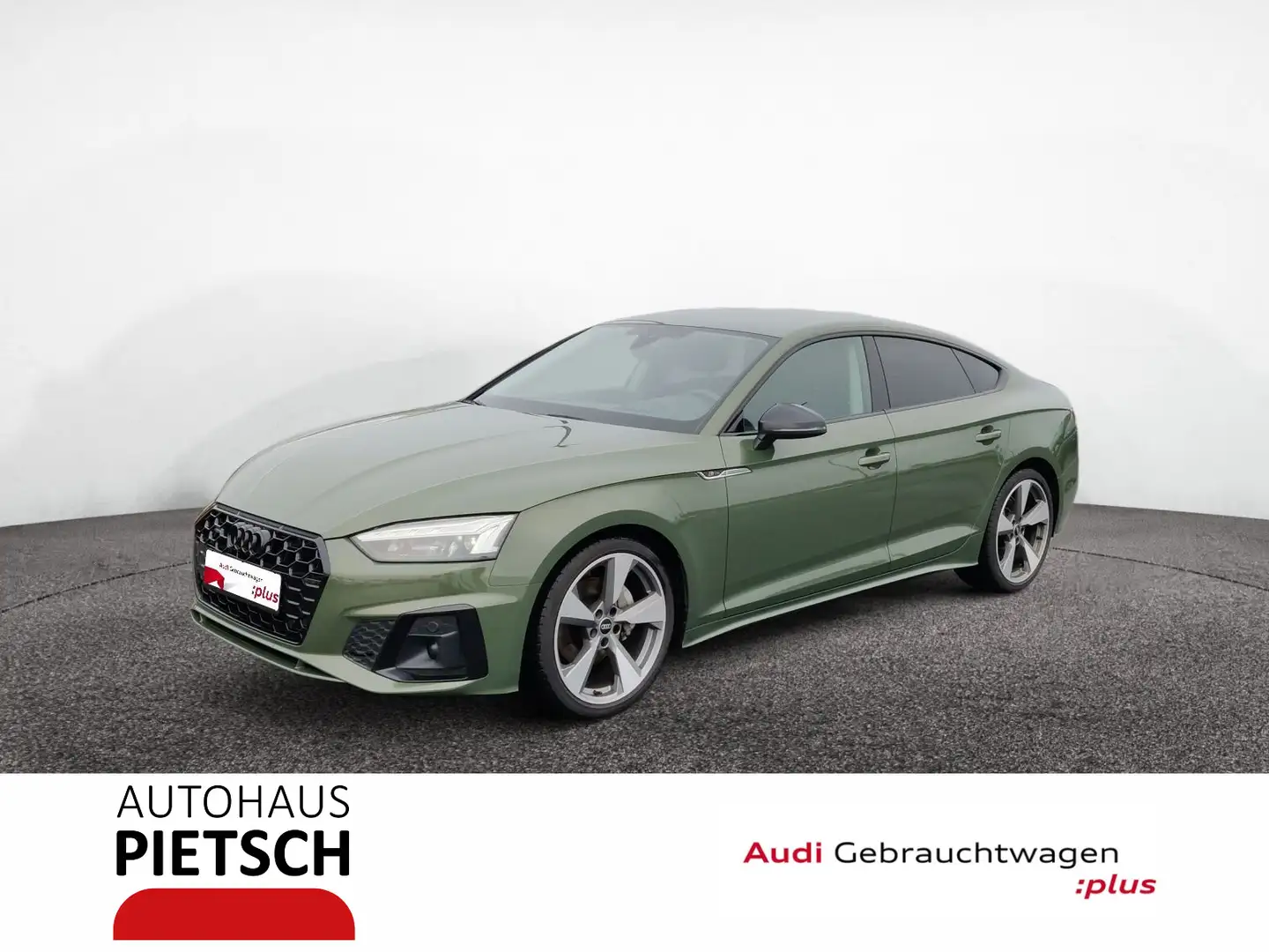 Audi A5 40 TDI S line quattro Grün - 1