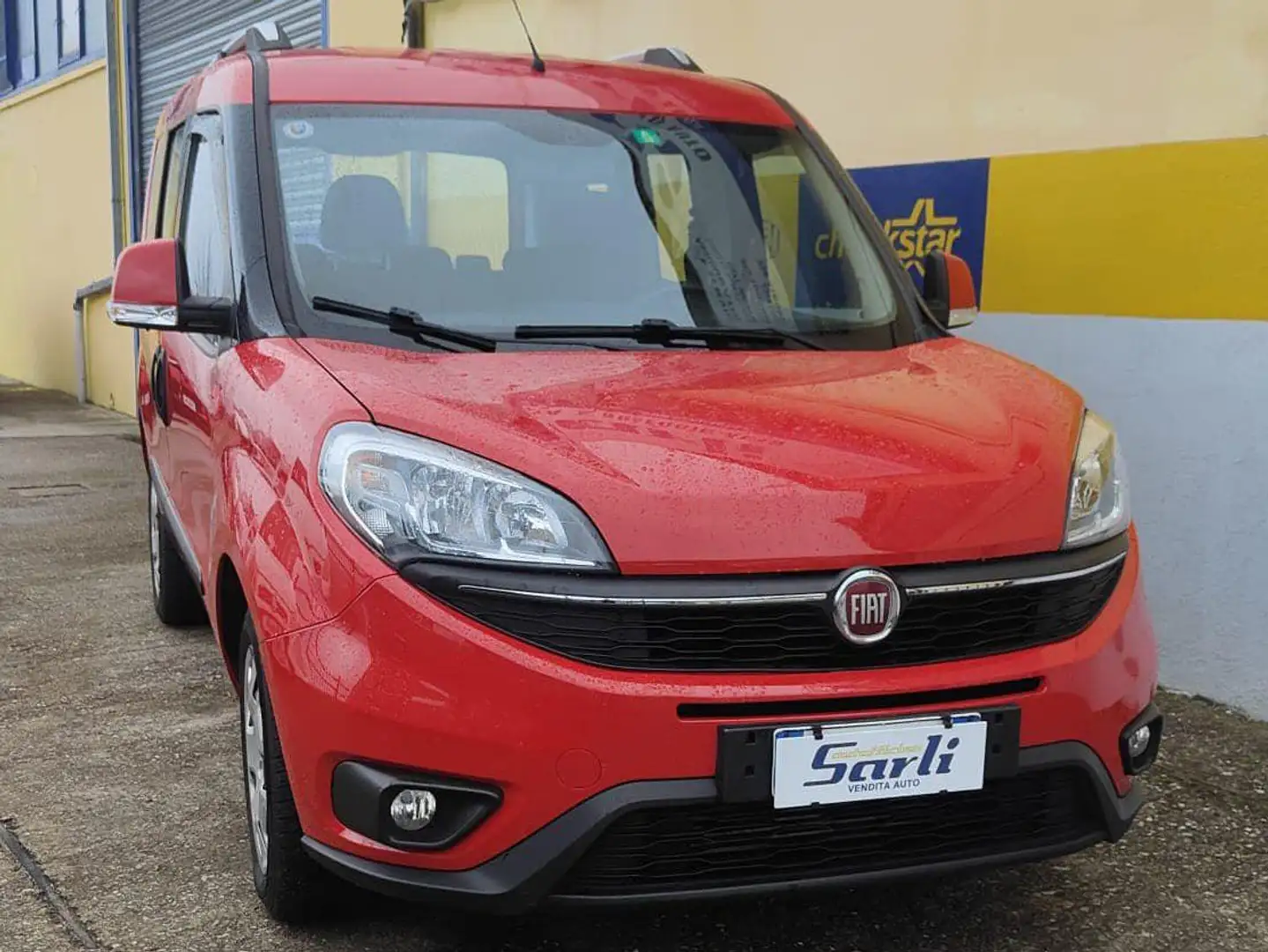 Fiat Doblo Doblo Maxi 1.6 mjt 16v Lounge 120cv Rouge - 1