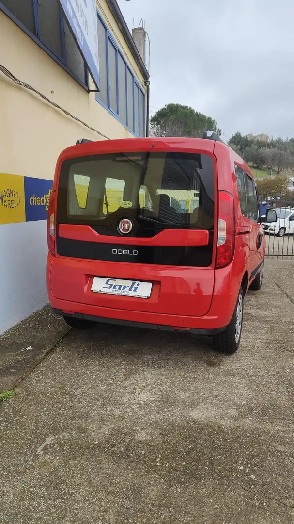 Fiat Doblo Doblo Maxi 1.6 mjt 16v Lounge 120cv Rouge - 2