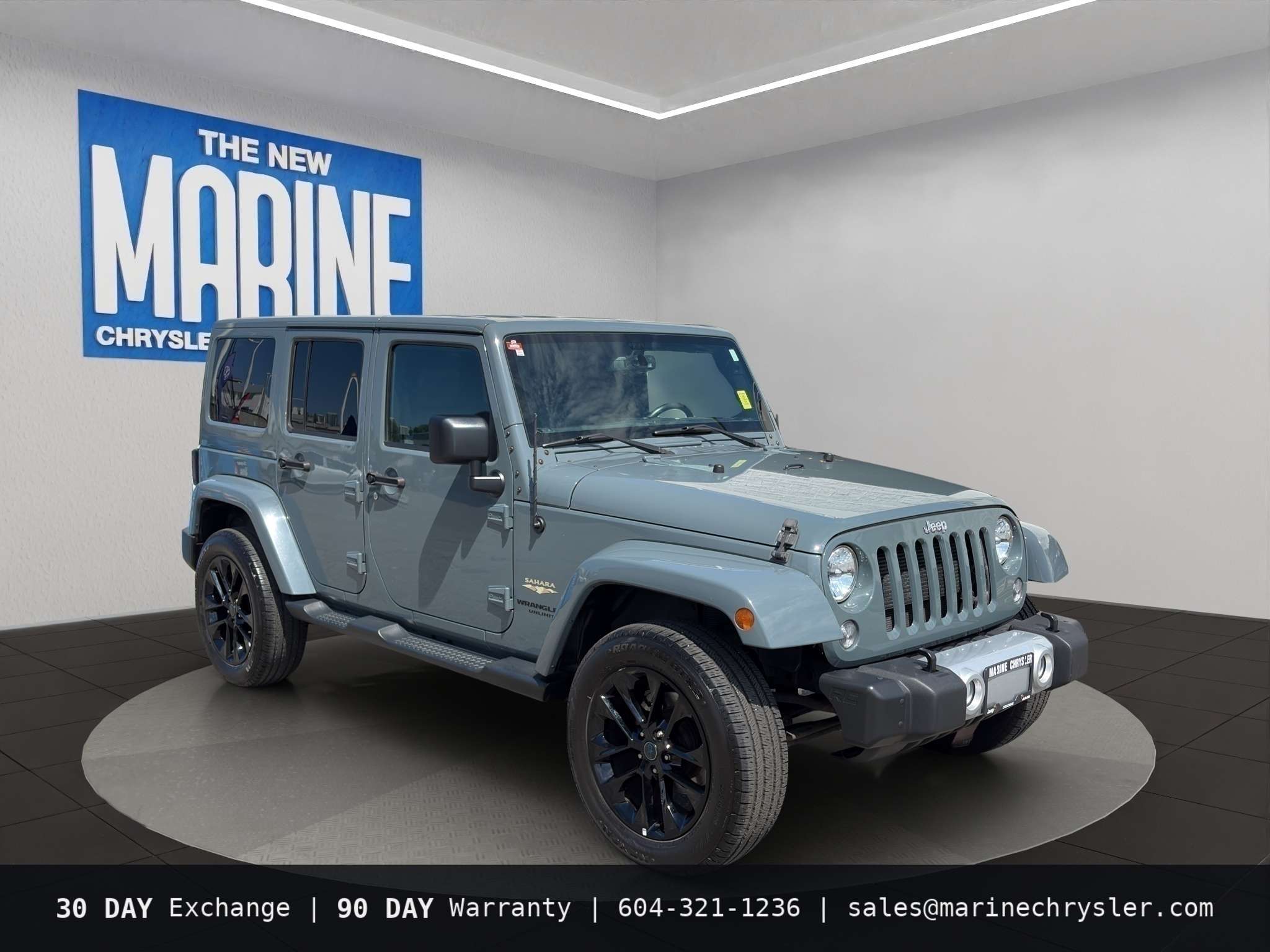 Gray 2015 Jeep Wrangler SUV / Crossover Four-Wheel Drive 5-Speed Manual