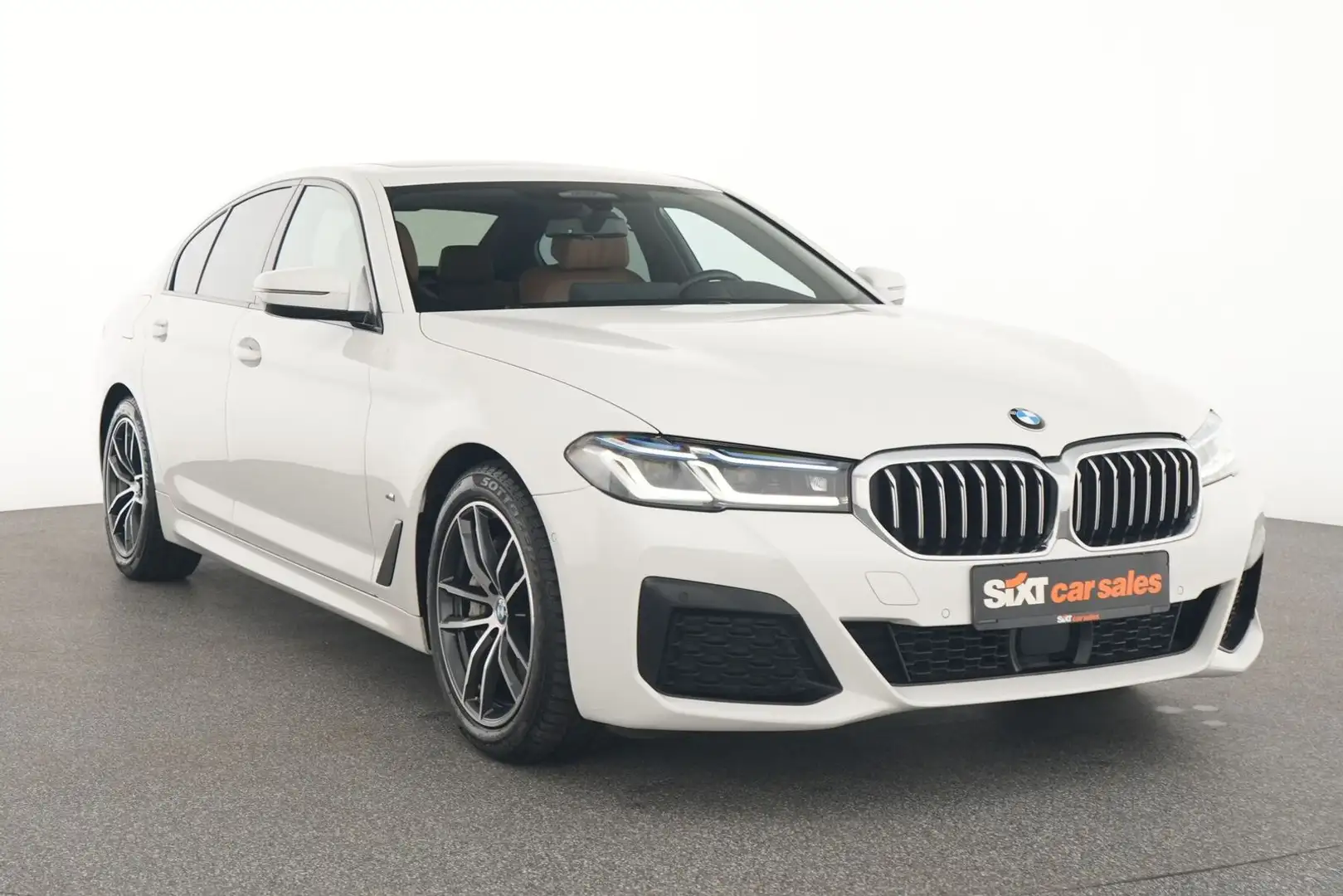 BMW 530 d xDrive M Sport Laser|HUD|ACC|GSD|RFK|Leder Blanco - 1