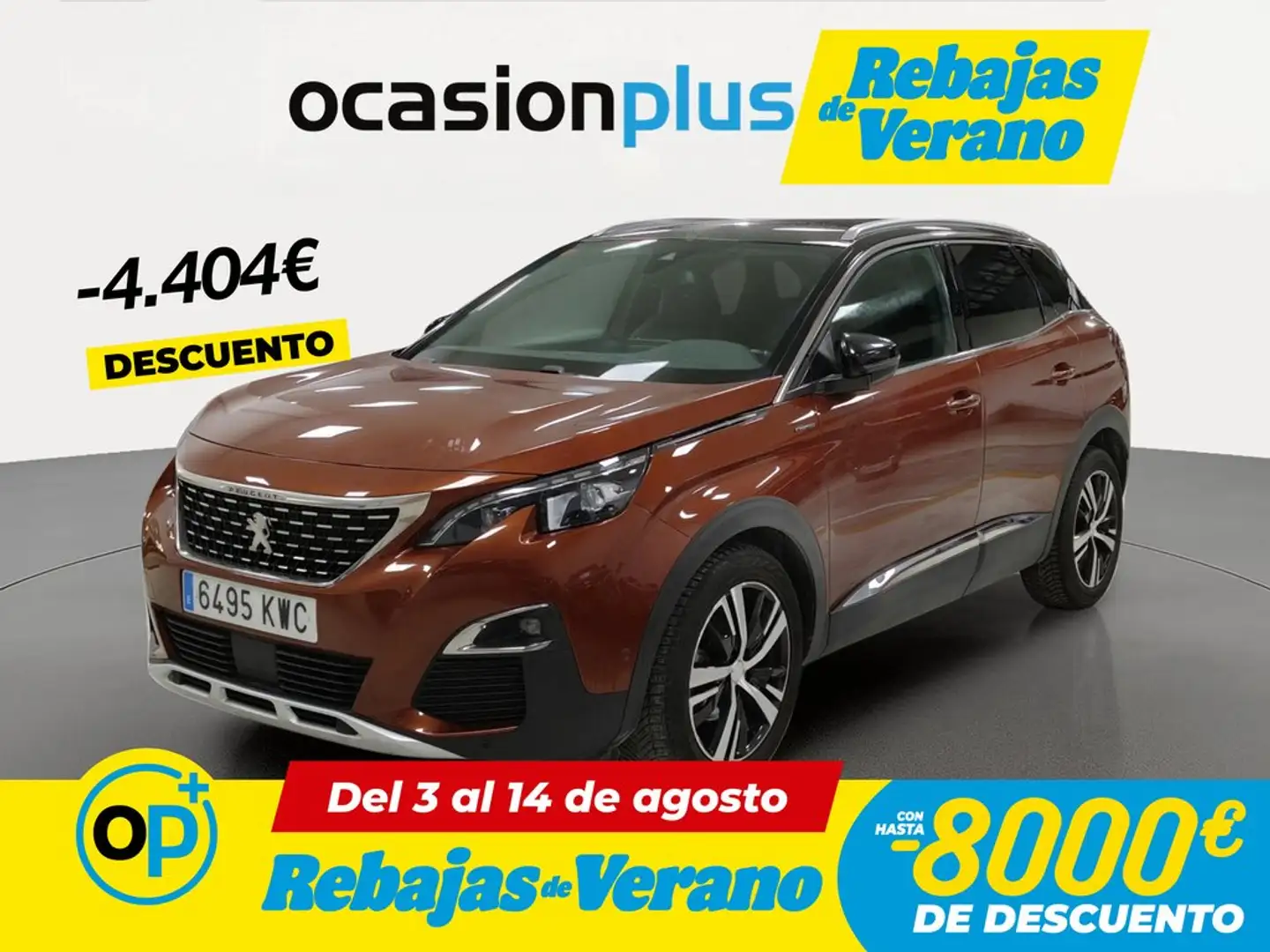 Peugeot 3008 1.5BlueHDi GT Line S&S EAT8 130 Marrón - 1