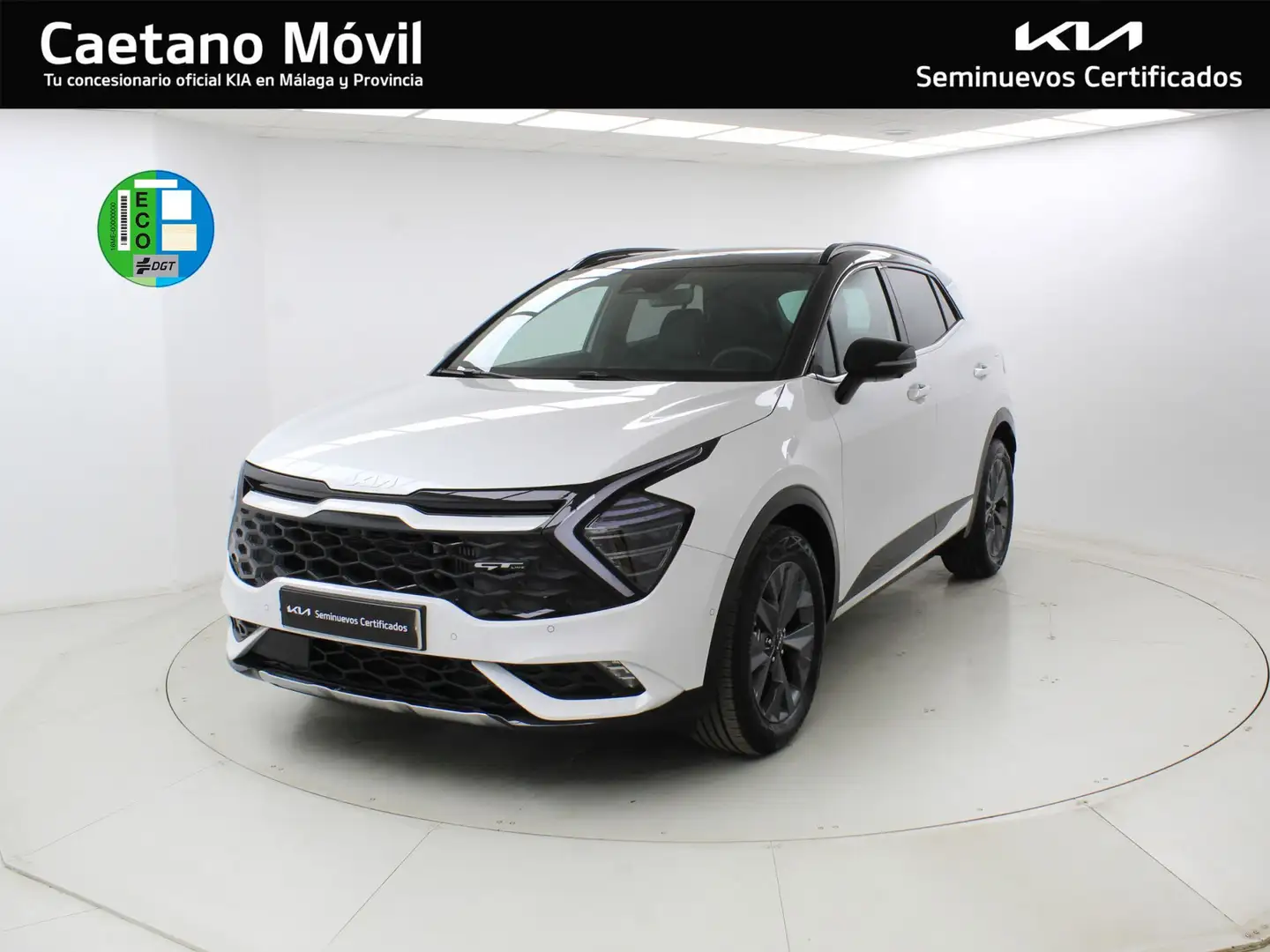 Kia Sportage 1.6 T-GDi HEV 158kW (215CV) GT-line 4x2 Blanc - 1