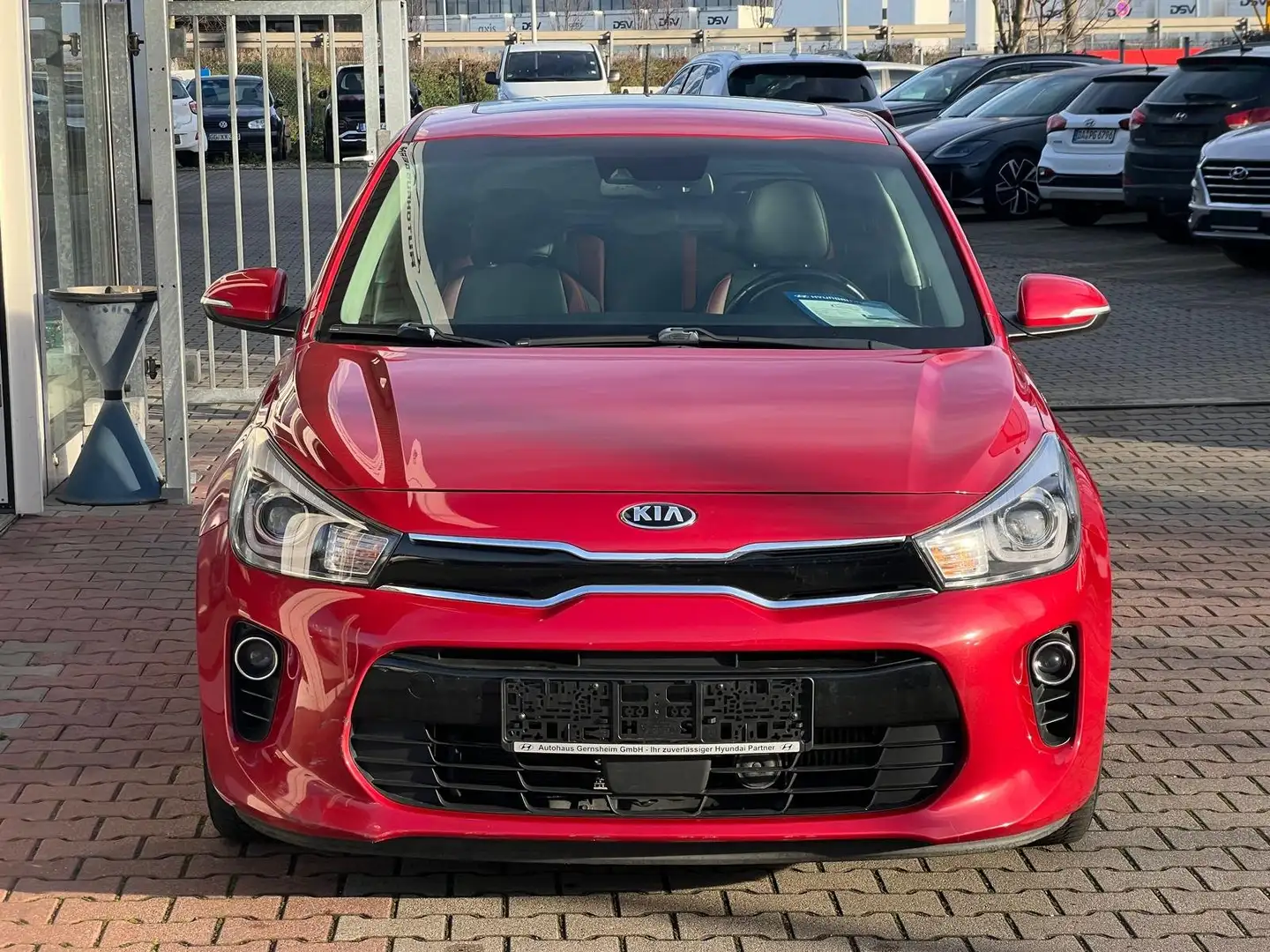 Kia Rio Platinum Edition*Kamera*Keyless*Sitzhzg*Glasdach Rot - 2