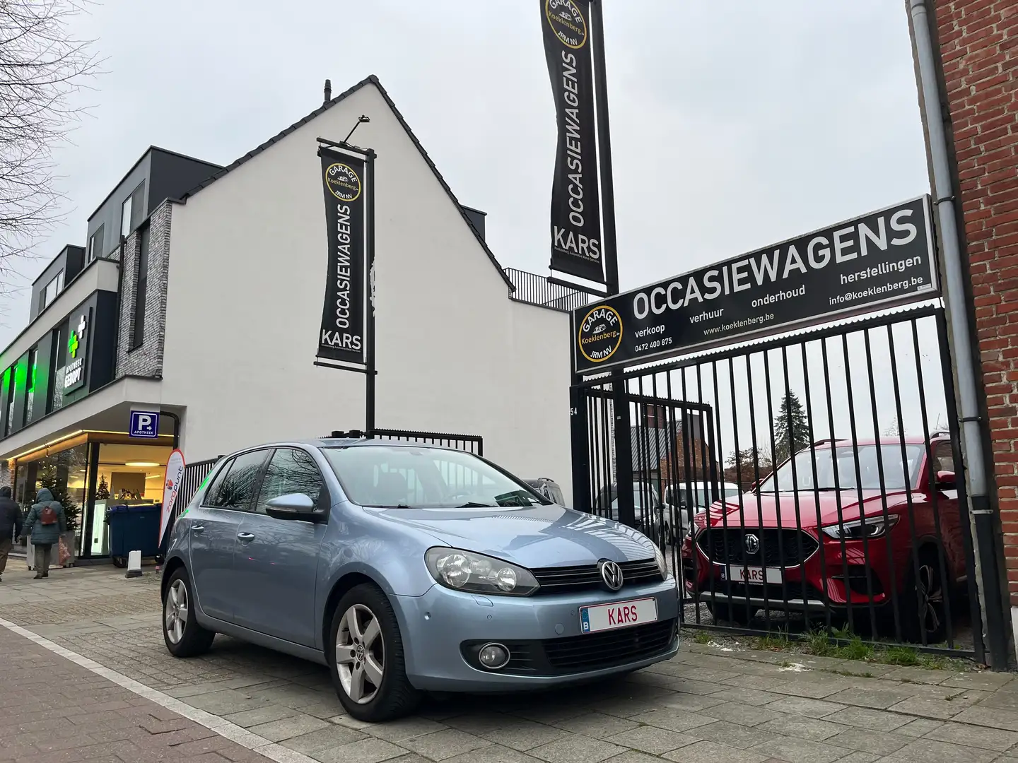 Volkswagen Golf 1.4 TSI/AC/NIEUWST/SENSOR/ZETELVERW/CRUISE Bleu - 1