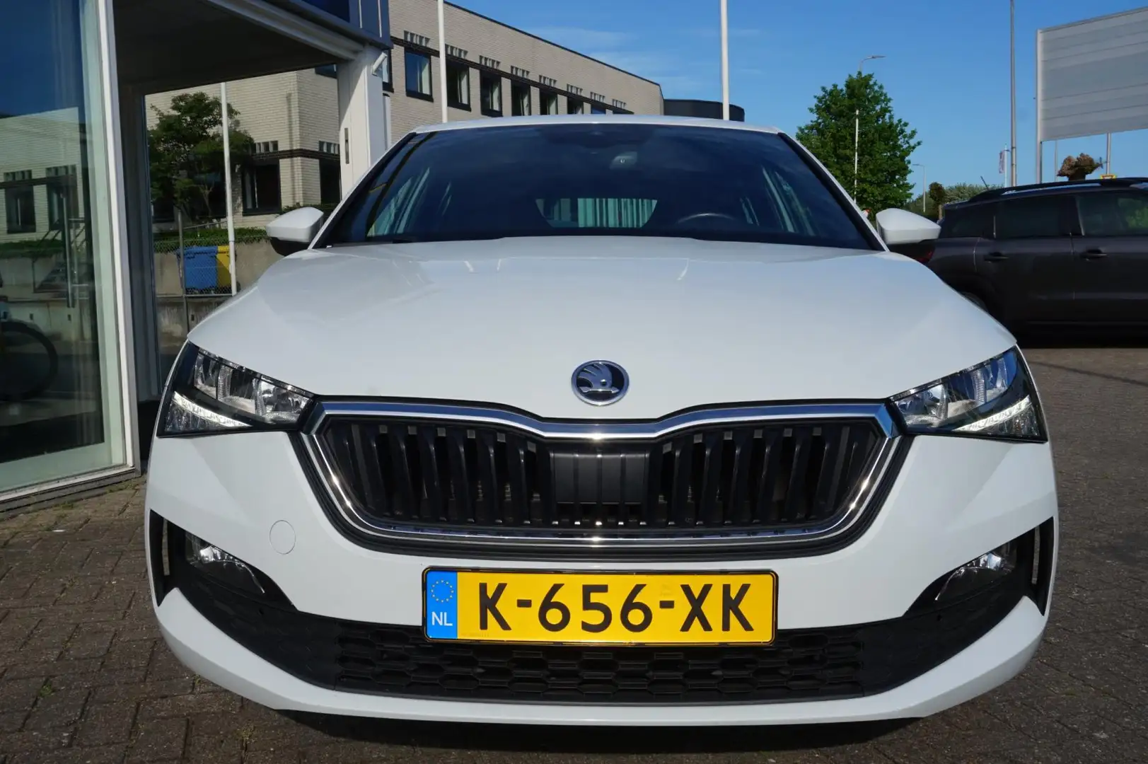 Skoda Scala 1.0 TSI Sport Business automaat / trekhaak / carpl Blanc - 2
