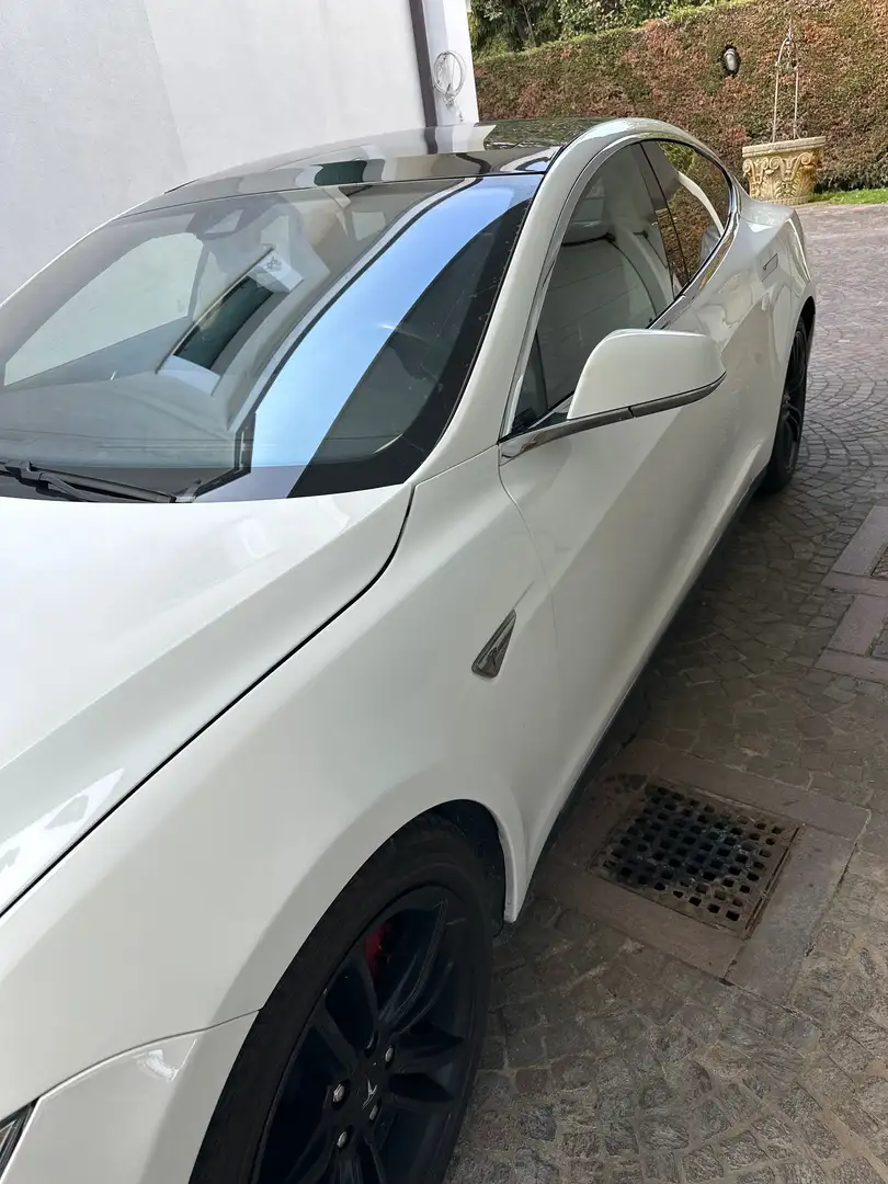 Tesla Model S Model S 90 D Bianco - 2