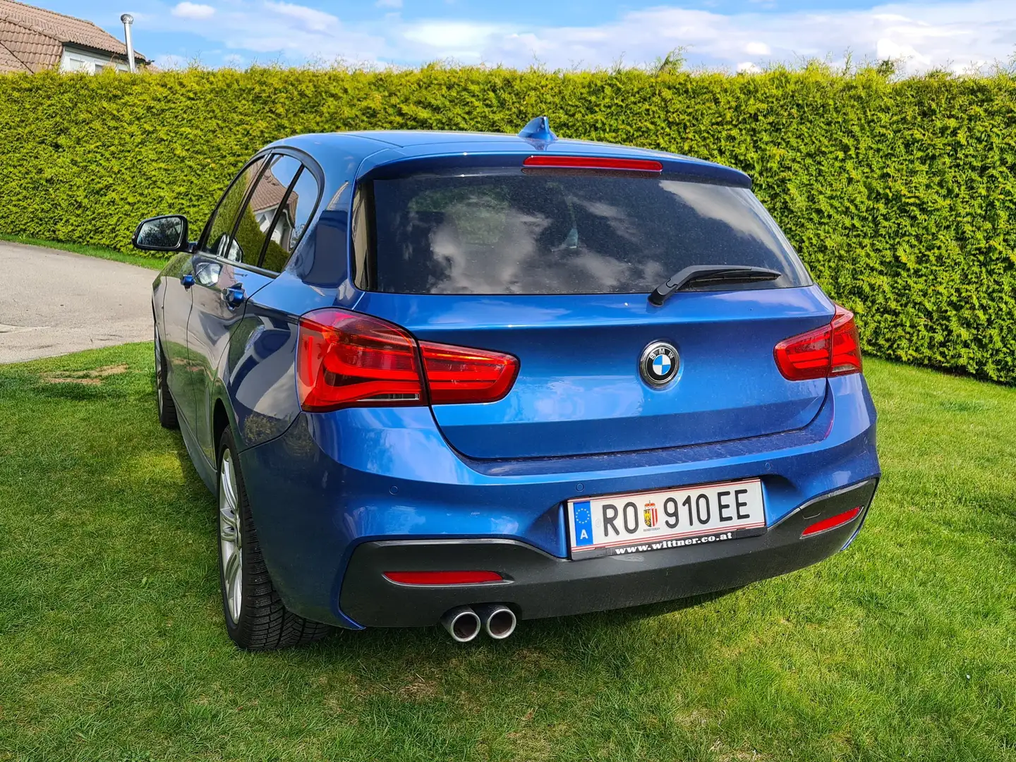 BMW 120 120d xDrive M Sport Aut. M Sport Blau - 2