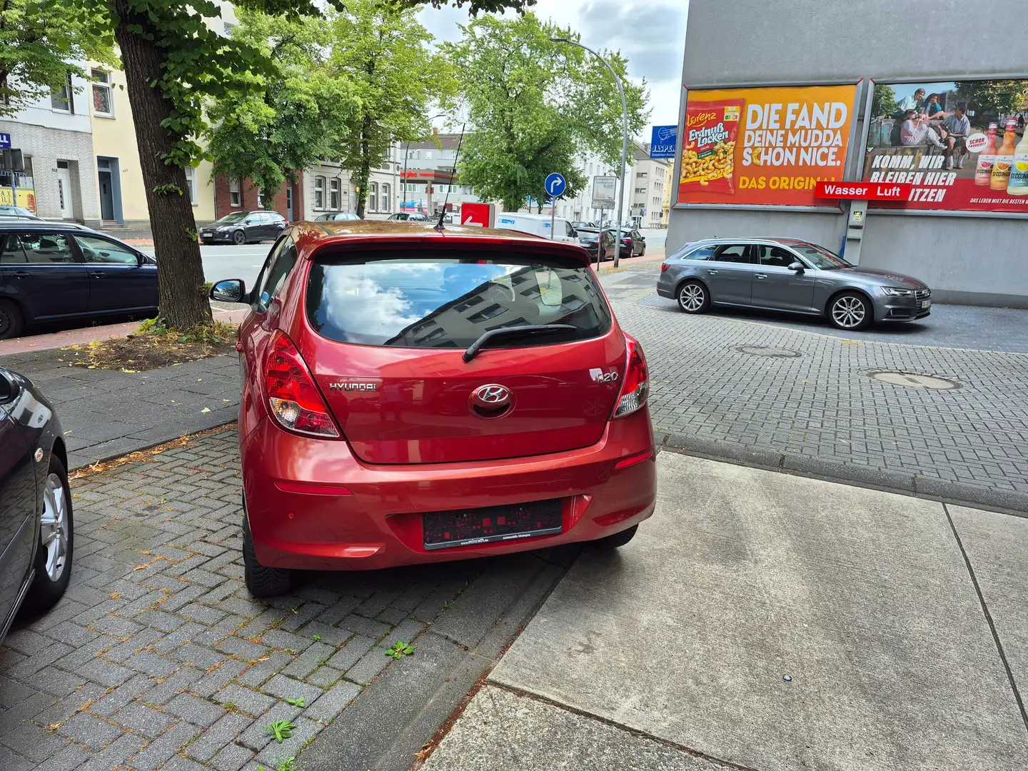 Hyundai i20 1.2 LPG  GAS Rood - 2
