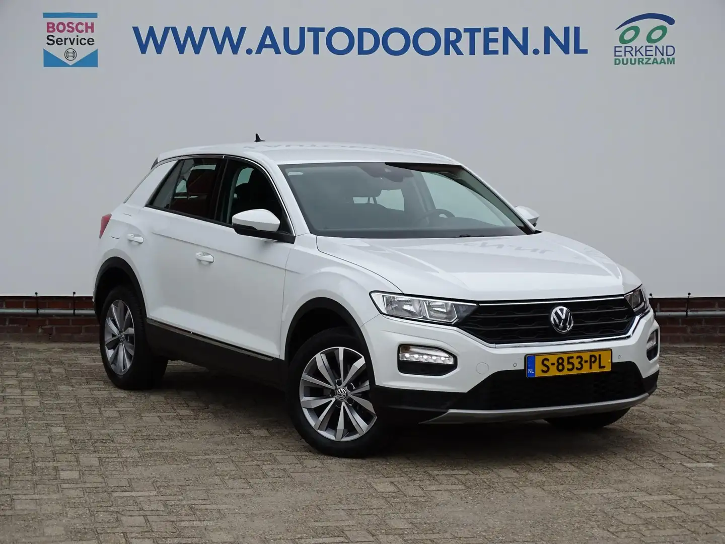 Volkswagen T-Roc 1.5 TSI Sport Business |NAV|Stoelverw|Nieuwstaat Wit - 1