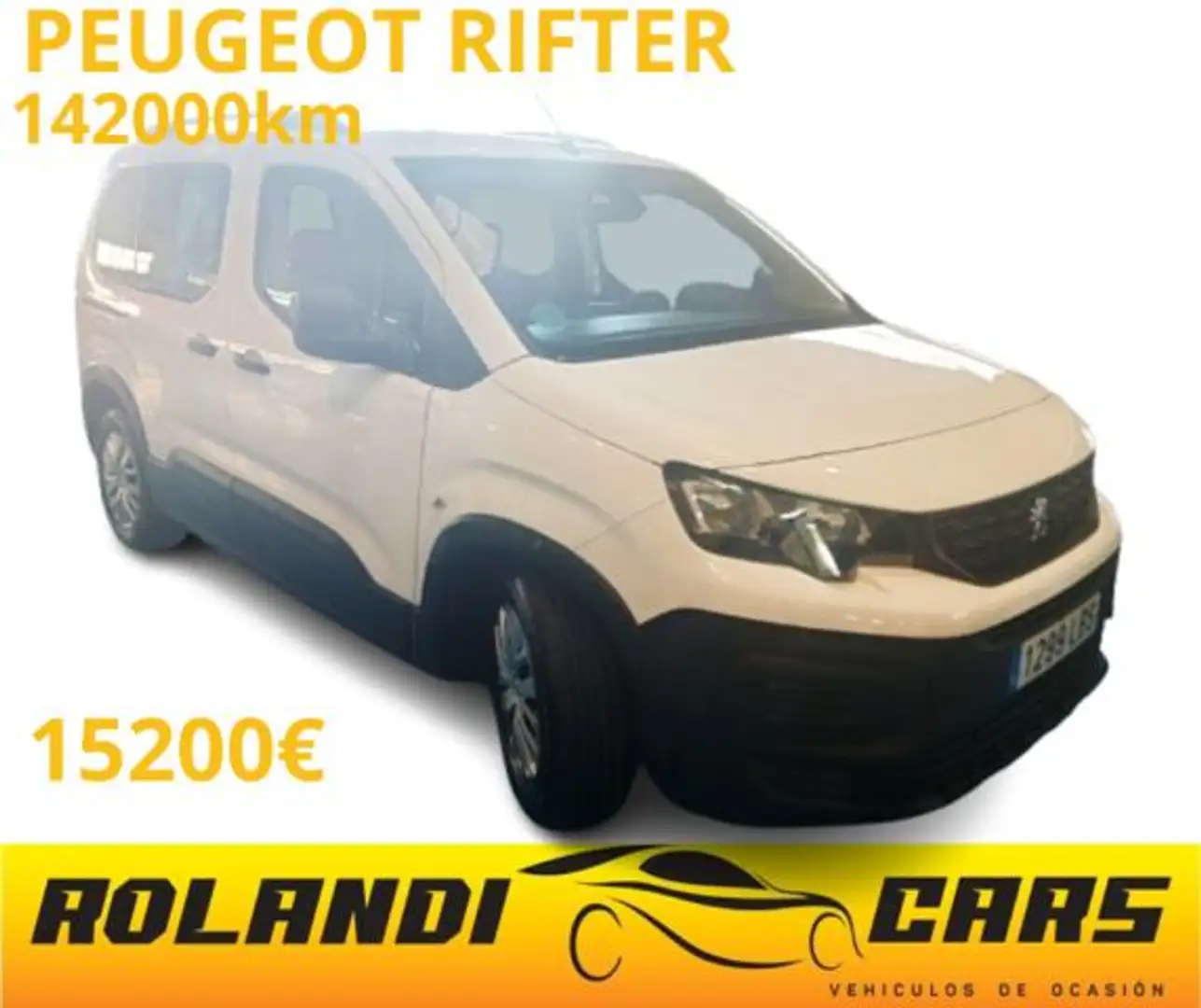 Peugeot Rifter Access Standard BlueHDi 75 Blanco - 1