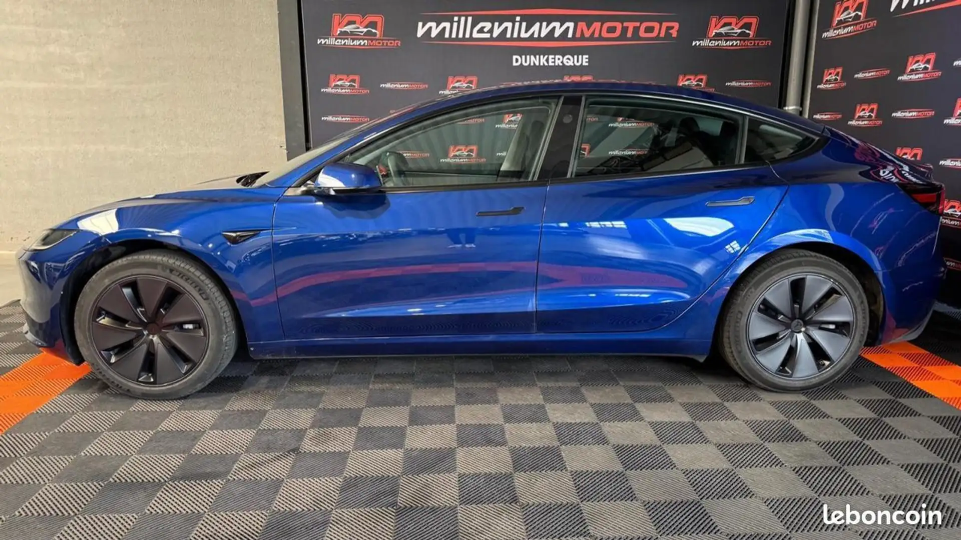 Tesla Model 3 rwd standard 225 kw garantie 6 mois Bleu - 2