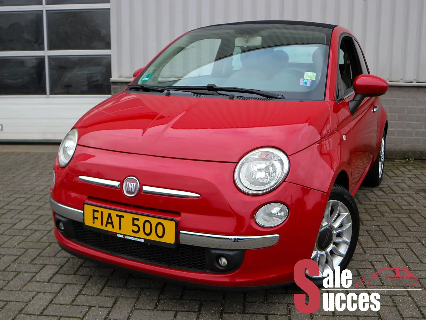 Fiat 500C 0.9 TwinAir Lounge Volledige onderhoudshistorie! Rood - 1