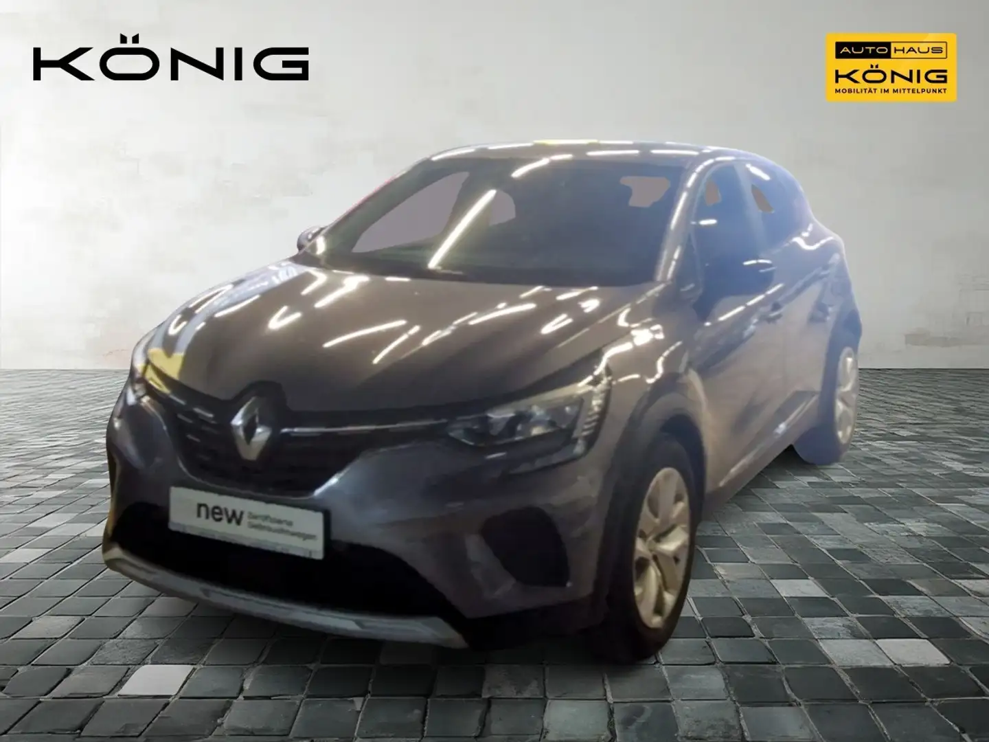 Renault Captur EXPERIENCE TCe 90 Klima PDC Carplay Gris - 1
