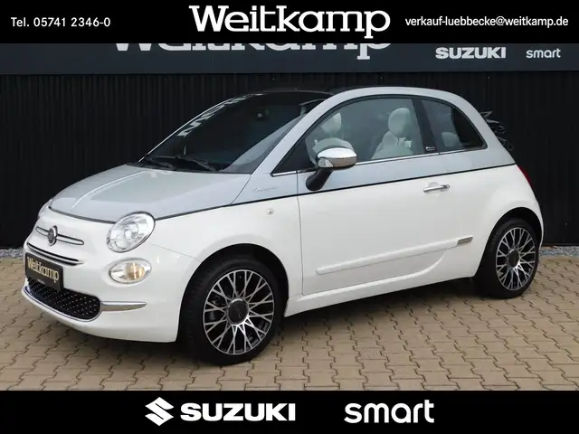 Fiat 500C 1.0Hybrid DolceVita 1.Hd Bicolore Xenon Navi Comfort Komfort Paket/Sicht Paket/Audiobedienung am Lenkrad/Klima/BC/eFH.