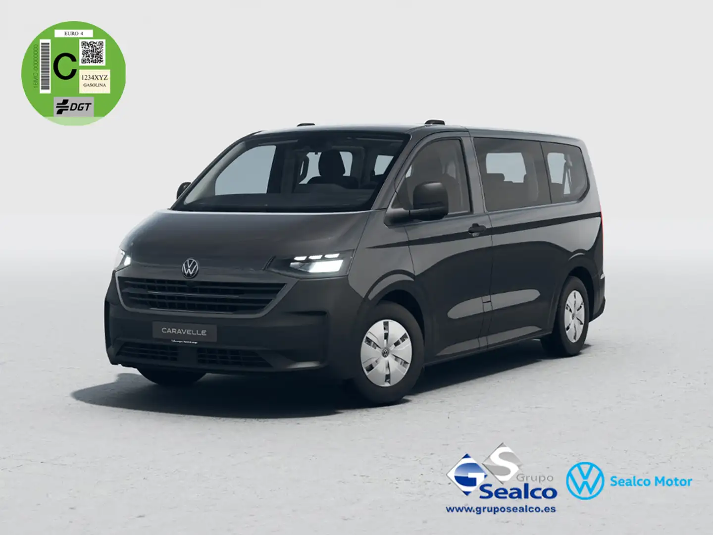 Volkswagen T5 Caravelle 2.0TDI Batalla Corta 110kW Grijs - 1