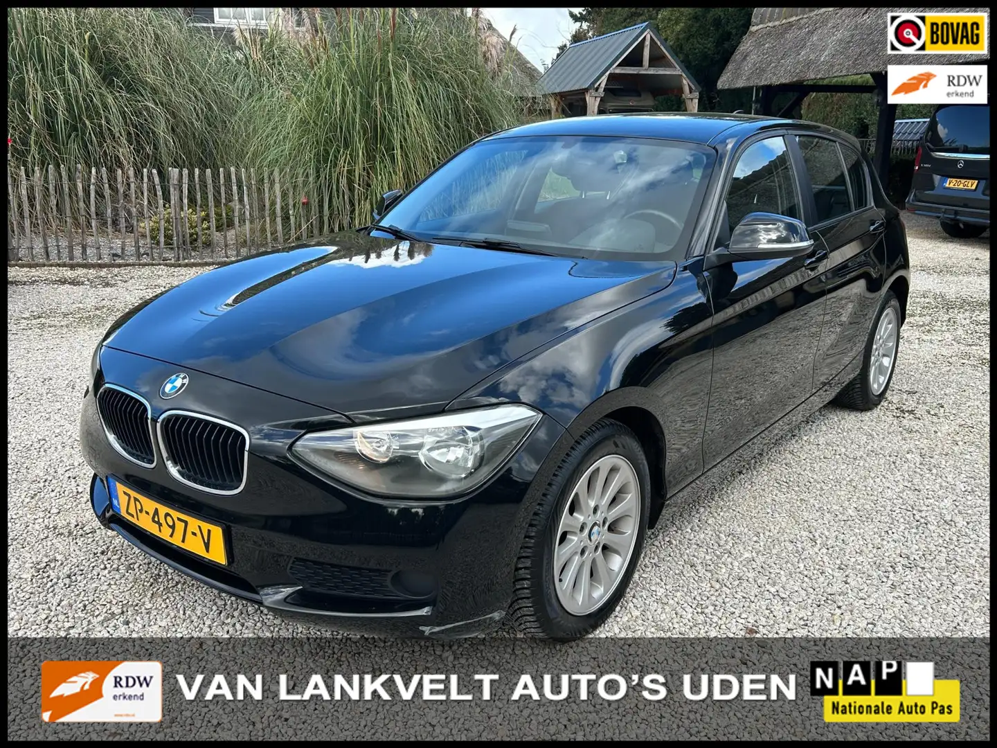 BMW 114 1-serie 114i Business+ Zwart - 1
