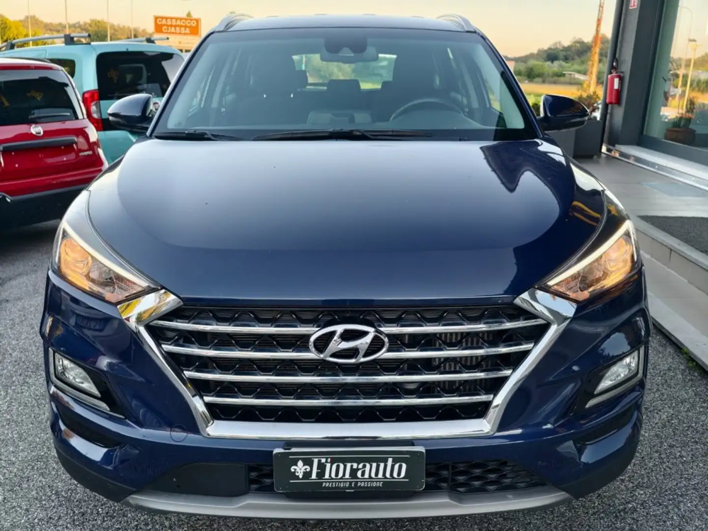 Hyundai TUCSON 1.6 CRDi 136CV 48V 4WD DCT Exellence Bleu - 1