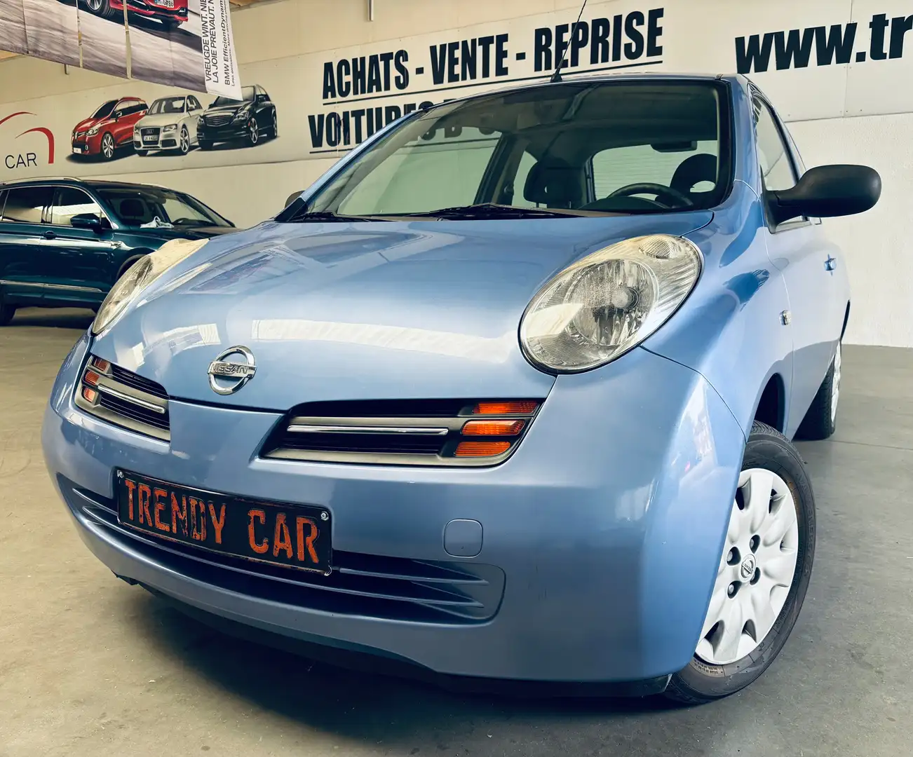 Nissan Micra 1.2i 16v Visia Plus+BOITE AUTO+CT+CARPASS Blauw - 1