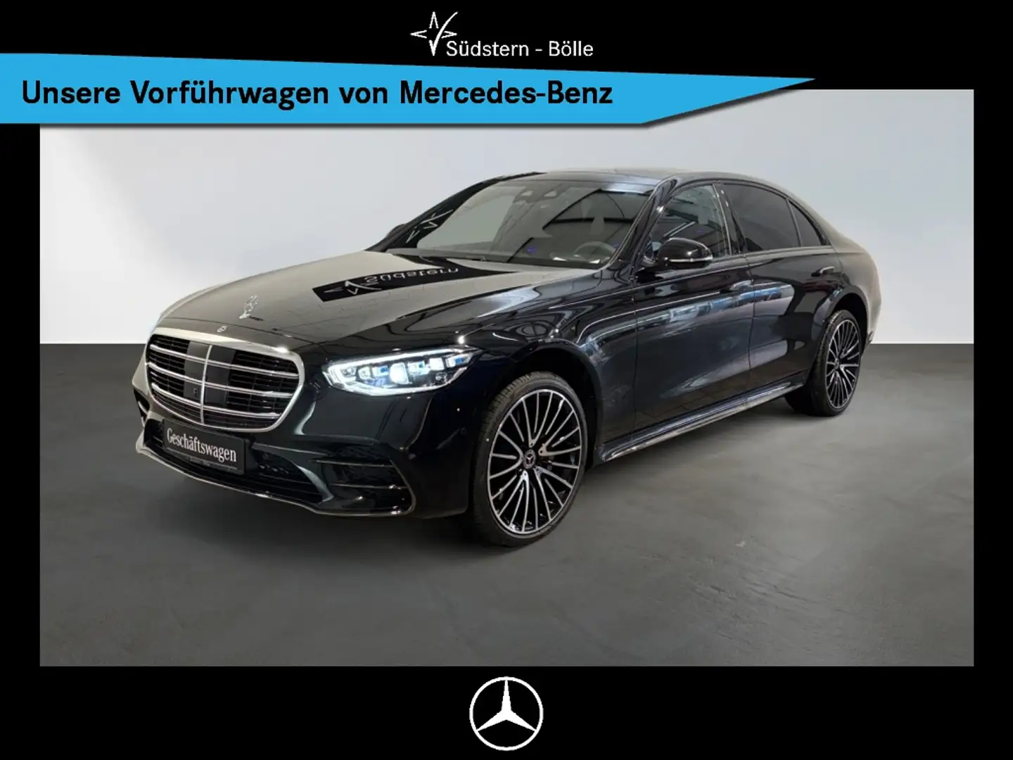 Mercedes-Benz S 350 d 4M Lang AMG+AMBIENTE+DISTRO+MEMORY+MBUX Noir - 1