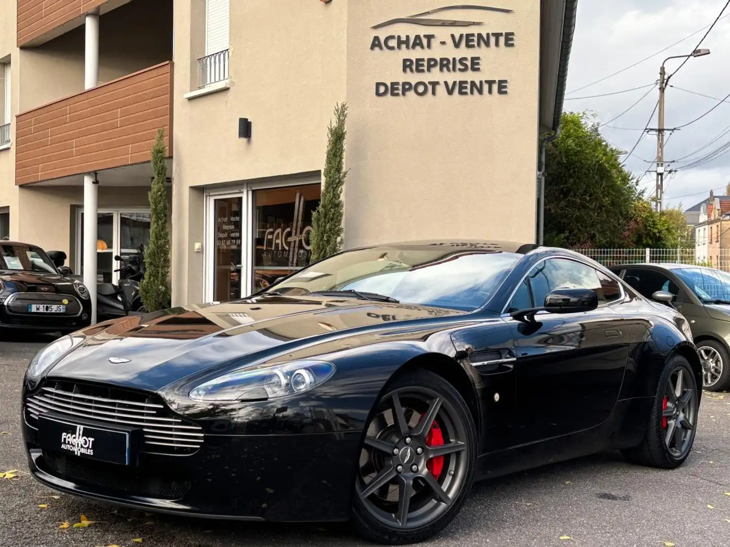 Aston Martin Vantage Vantage Coupé 4.3i - BV Sportshift V8 Noir - 1