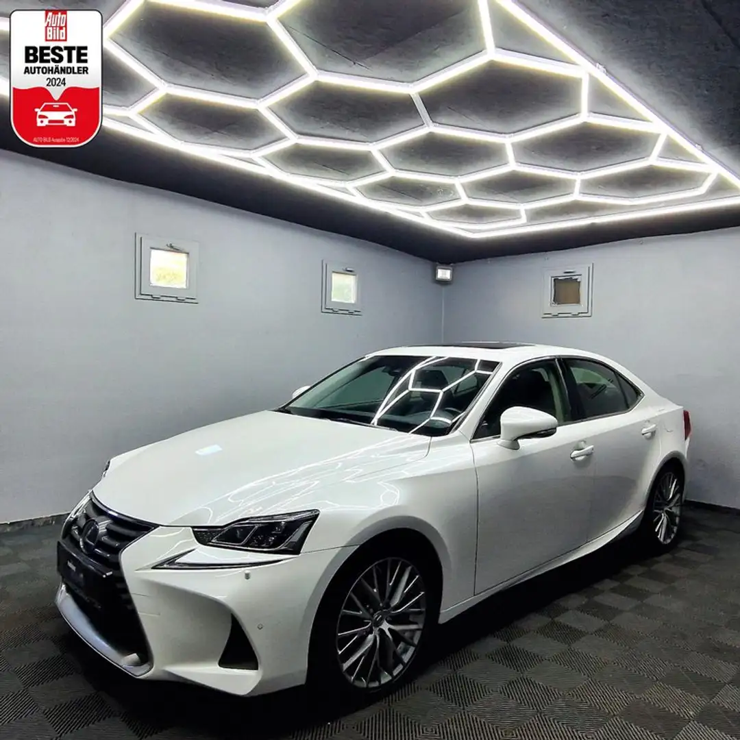 Lexus IS 300 h Sport Line |AUTOM|LEDER|E.GSD|LED|LEVINSON Weiß - 1