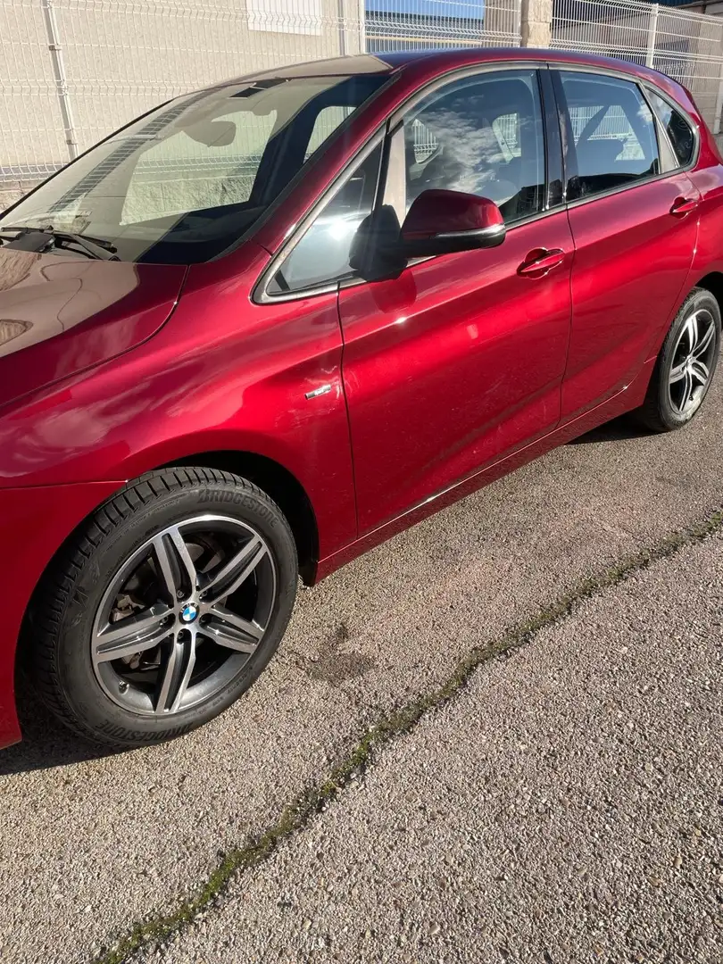 BMW 218 218d Active Tourer Rojo - 2