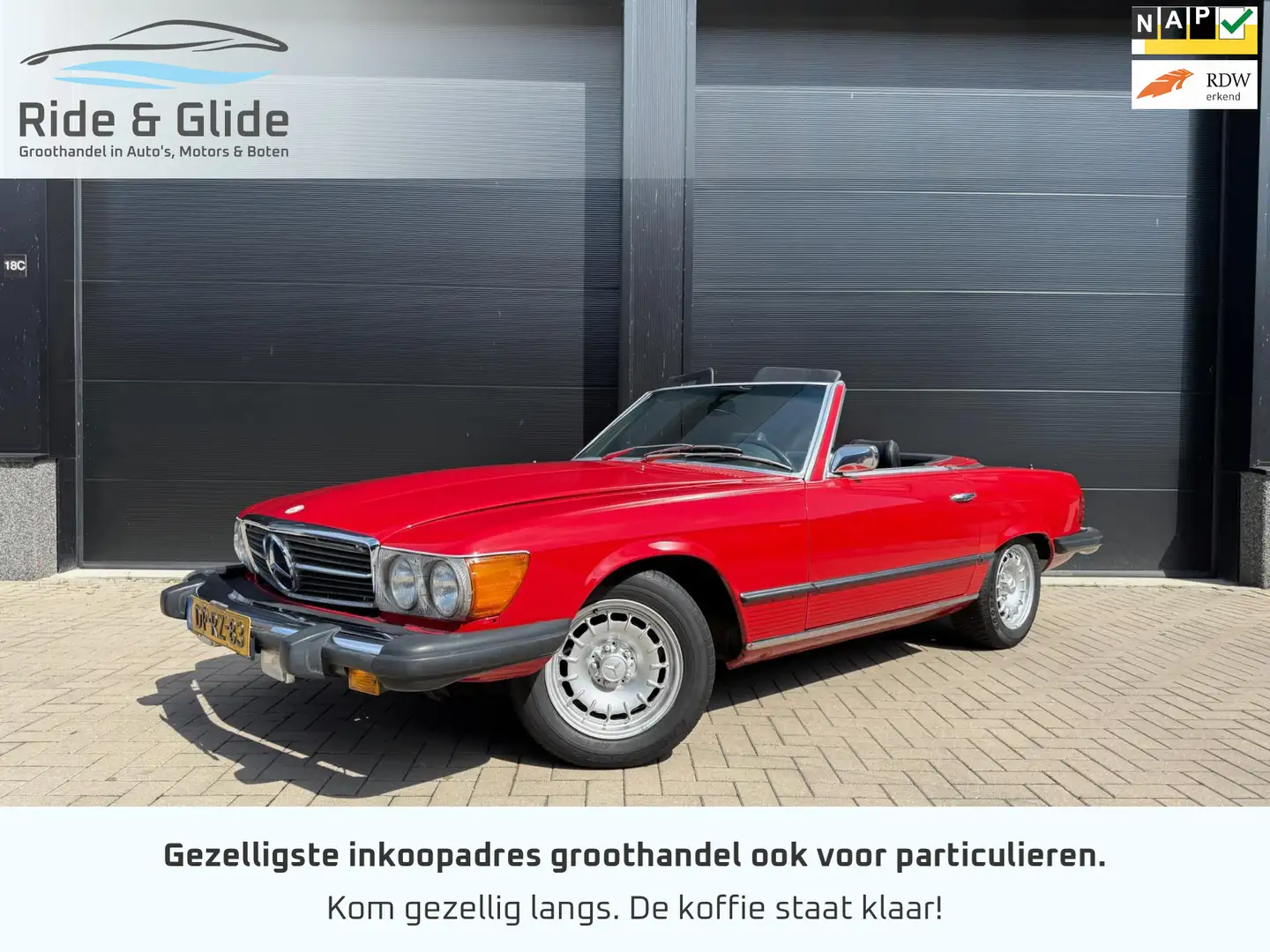 Mercedes-Benz SL 450 SL roadster zeer nette auto 52d mile concours staa Bruin - 1
