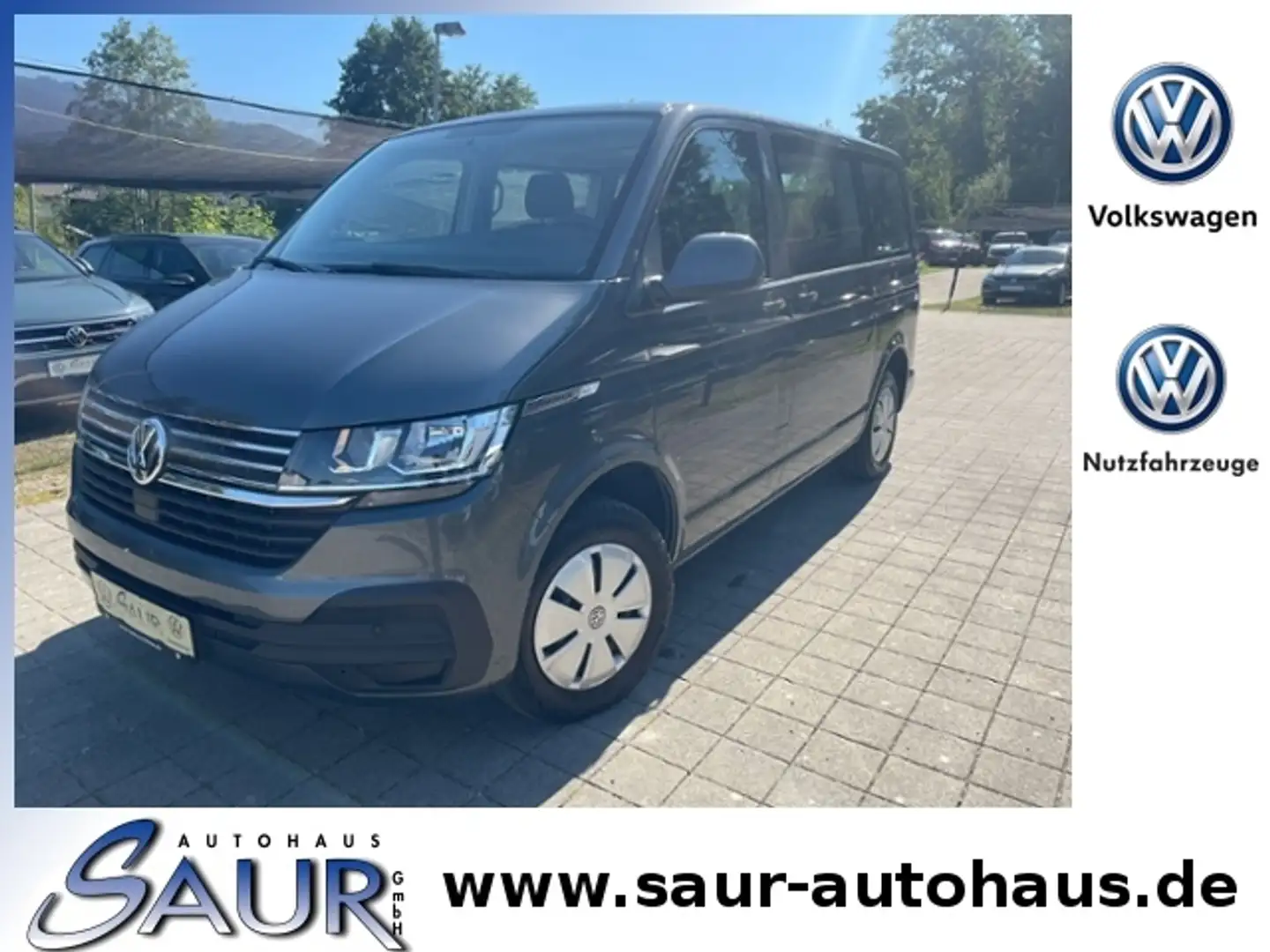 Volkswagen T6.1 Caravelle Comfortline 2.0 TDI 4MOTION*DSG*PDC*Klima*AHK Gris - 1