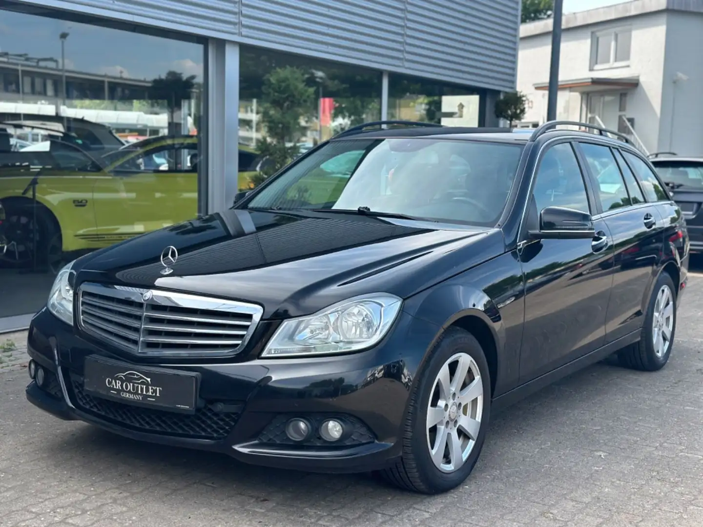 Mercedes-Benz C 180 C180 T CDI BlueEfficiency | Tempomat | AHK | PDC Schwarz - 1