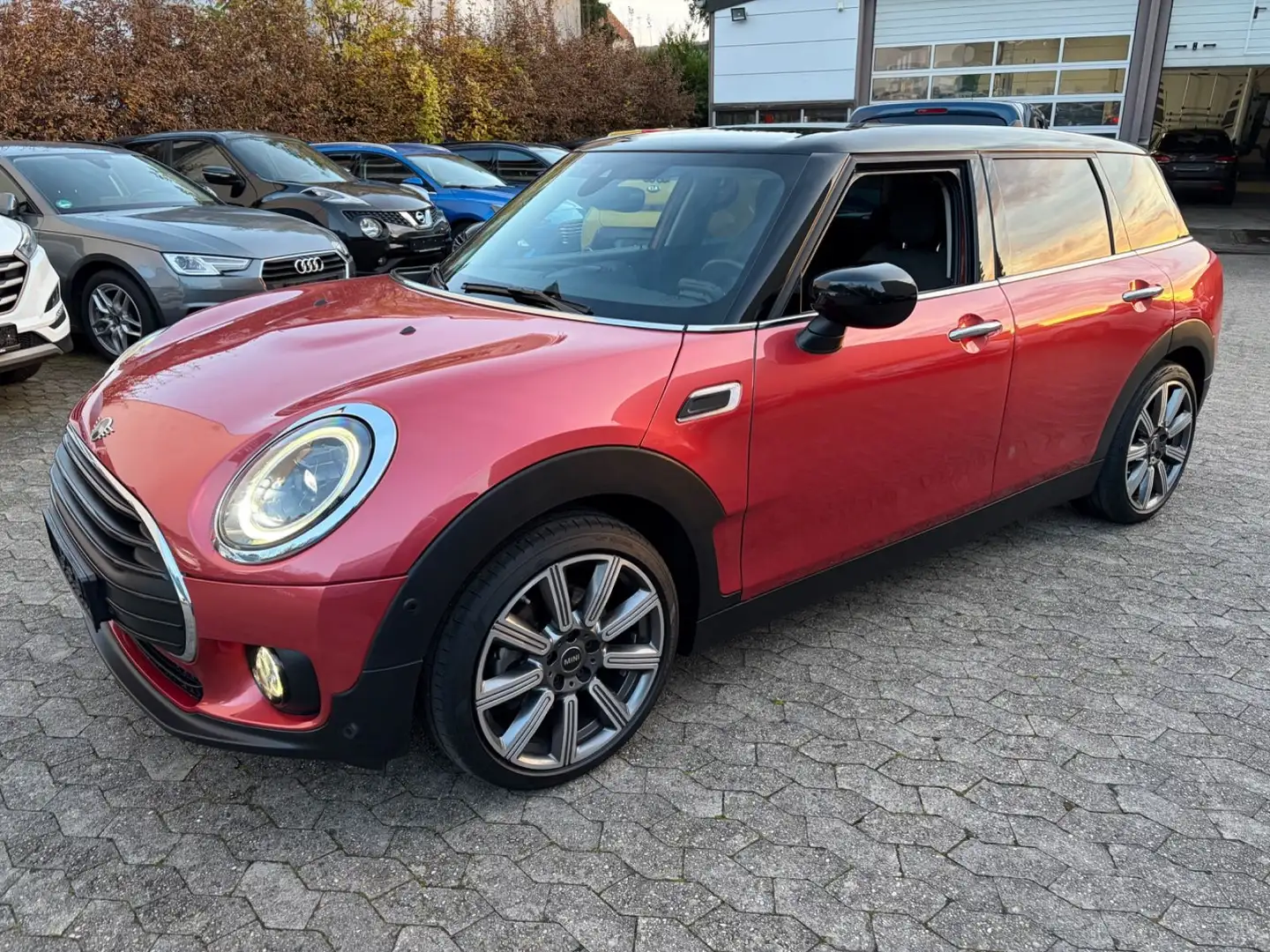 MINI Cooper Clubman Navi/LED/PDC/Keyles/T-Leder Rot - 1