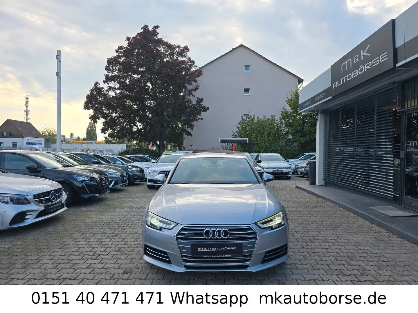 Audi A4 Lim.3.0  quattro Sport Argent - 2