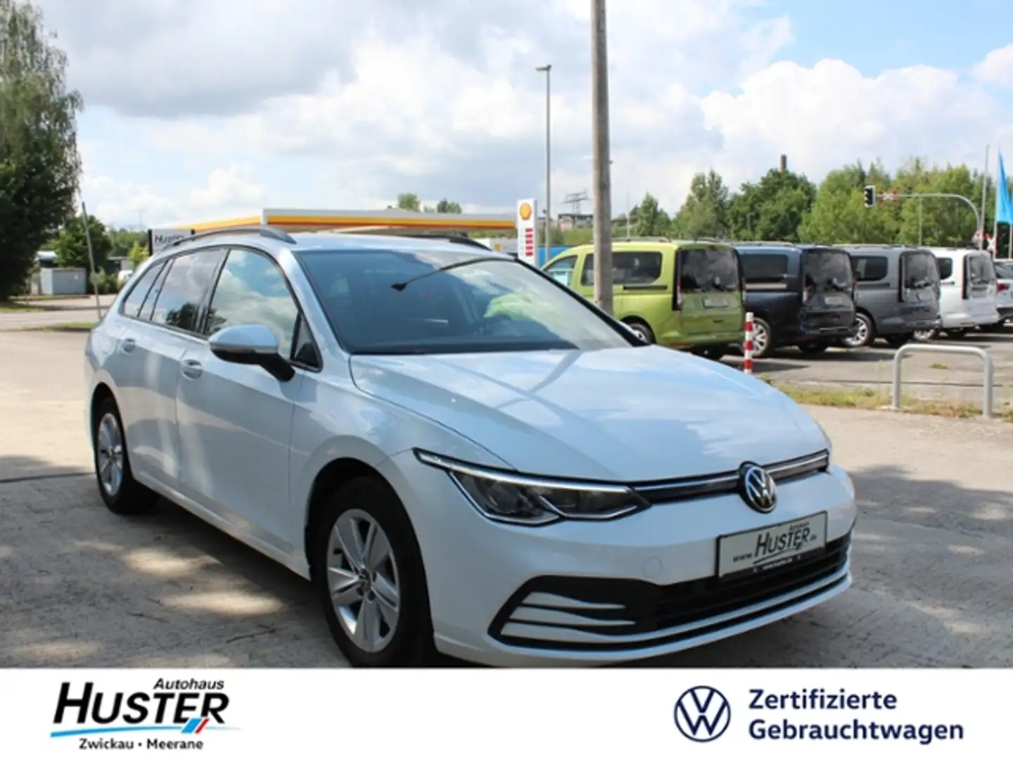 Volkswagen Golf Variant VIII Variant Life 1.5 eTSI DSG OPF *NAVI,APP,AHK, Weiß - 1