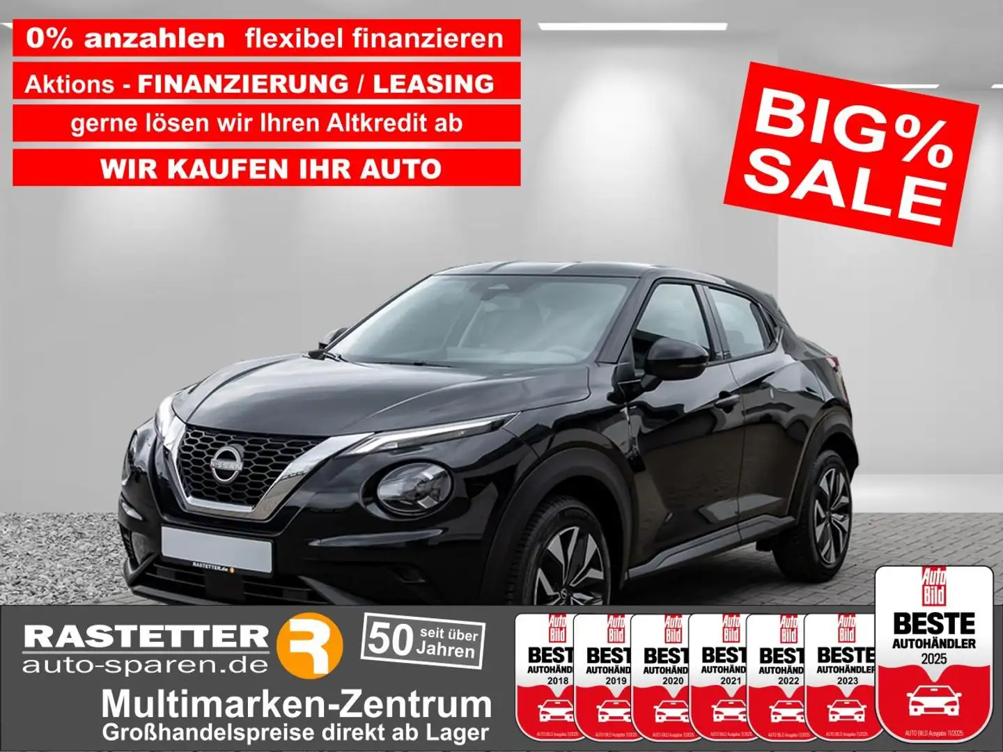 Nissan Juke DIG-T DCT acenta Navi+Komfort+Kamera+SHZ+Klimaaut+ Nero - 1