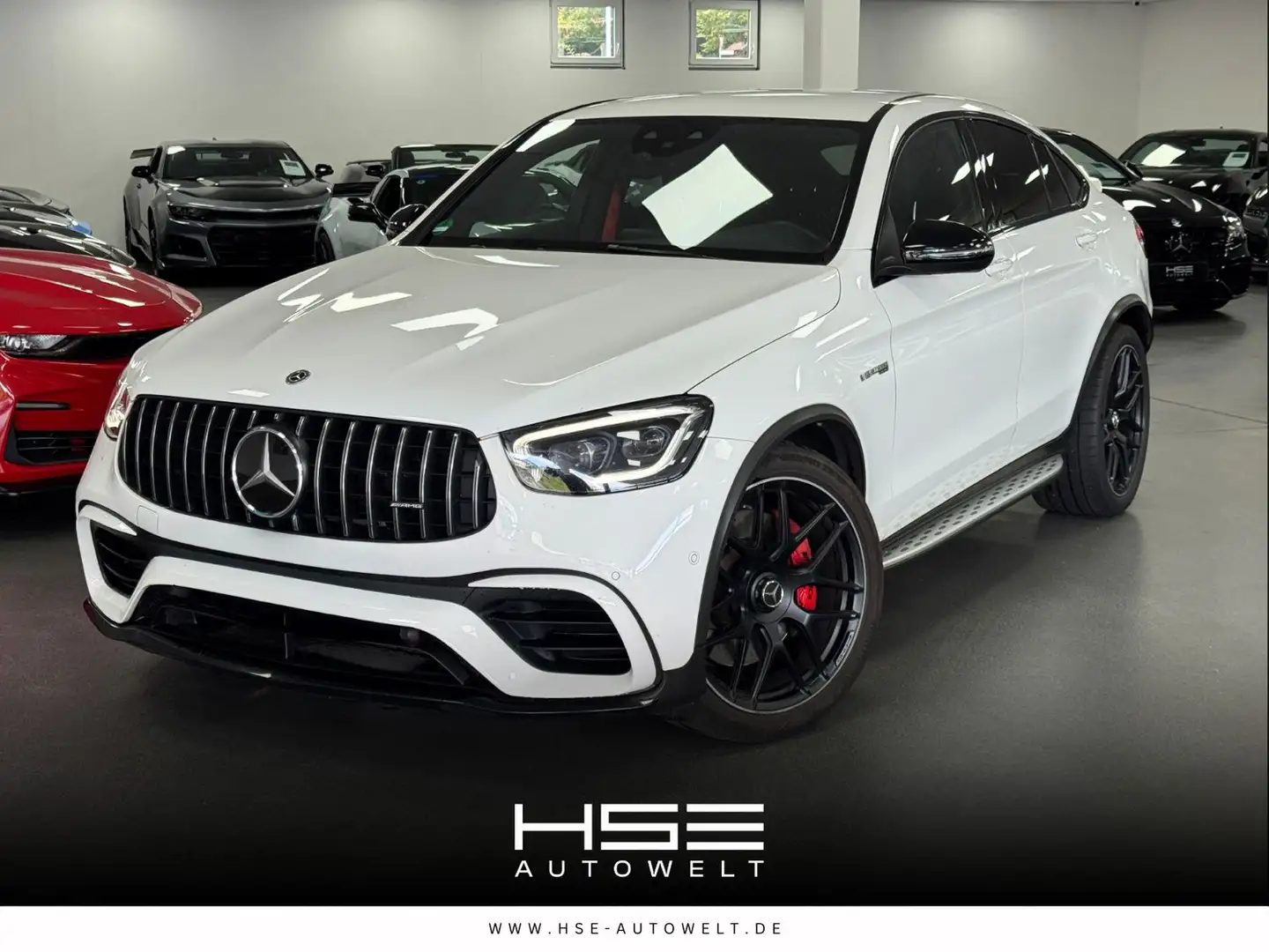 Mercedes-Benz GLC 63 AMG S Coupe *HUD / BURMESTER / CARBON* Alb - 1
