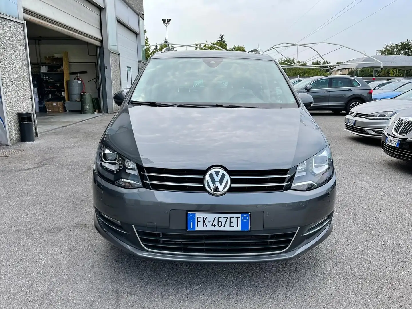 Volkswagen Sharan 2.0 tdi Highline 184cv dsg Grigio - 2