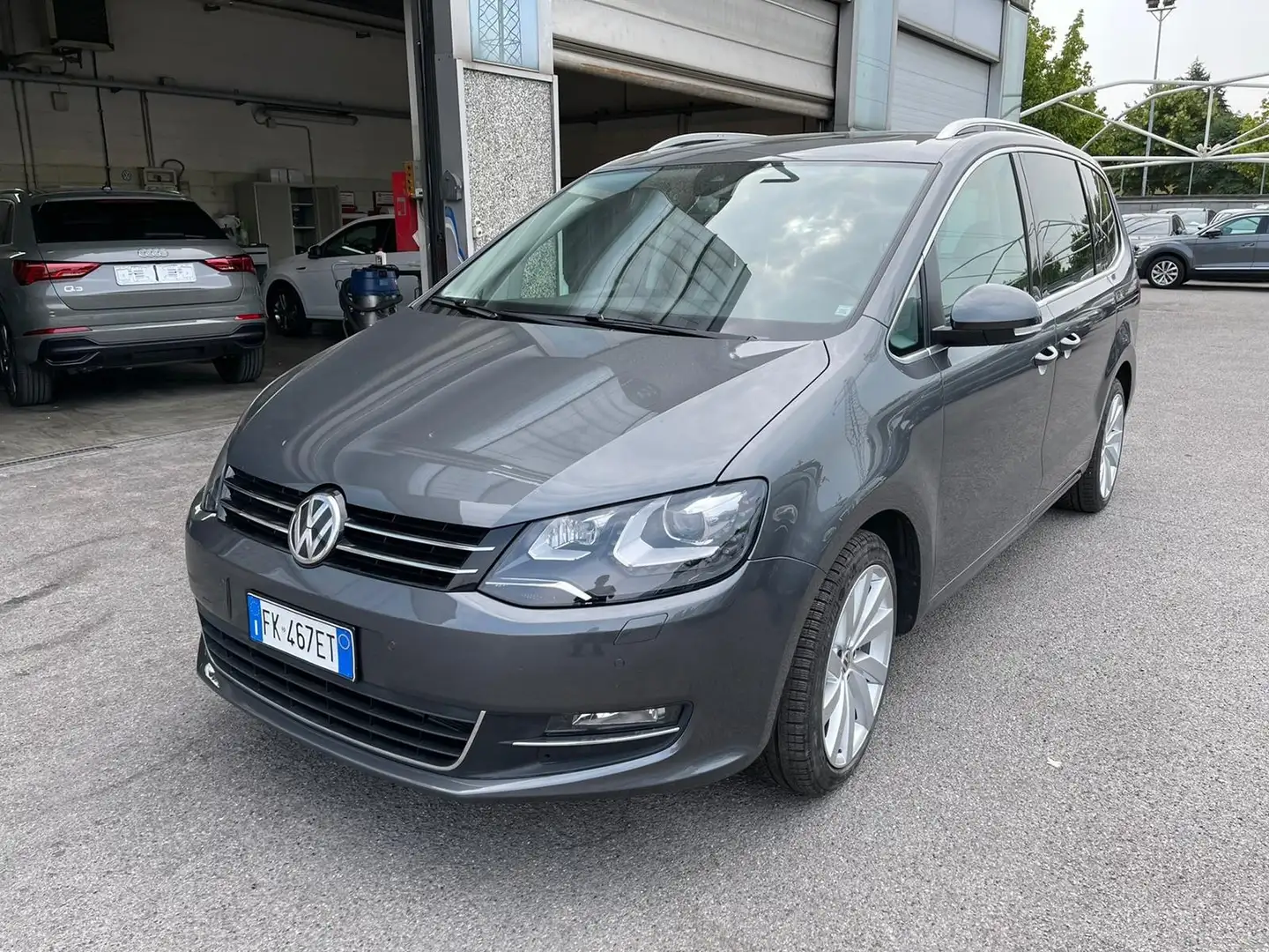 Volkswagen Sharan 2.0 tdi Highline 184cv dsg Grigio - 1