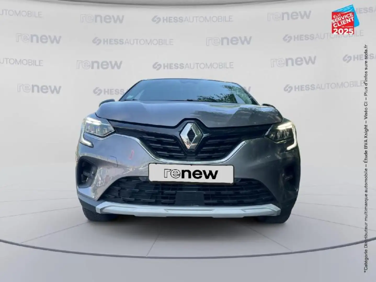 Renault Captur 1.6 E-Tech hybride 145ch Evolution Gris - 2