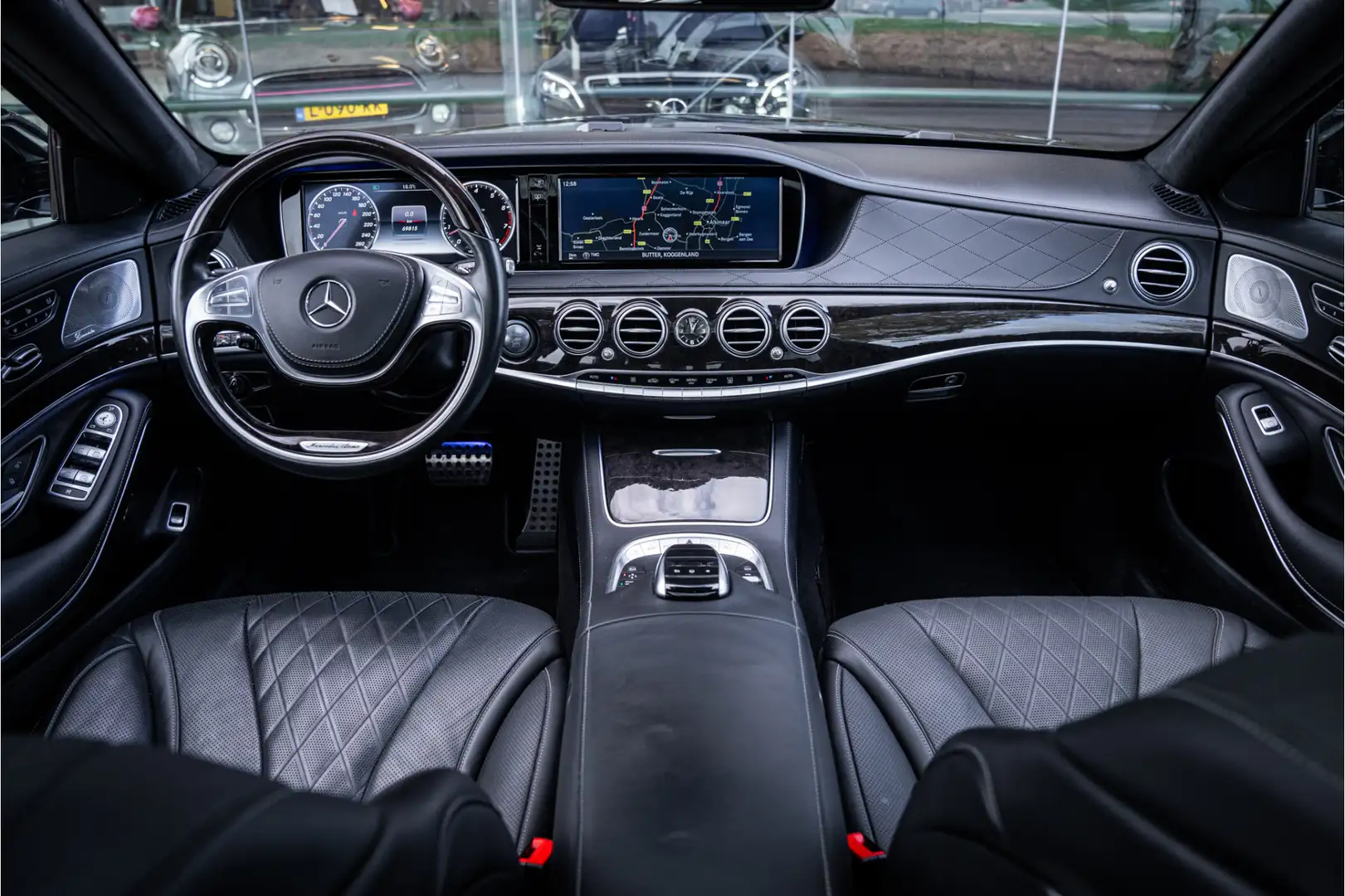 Mercedes-Benz S 500 4Matic Lang Prestige Plus - Chauffeurspakket - Nac Zwart - 2