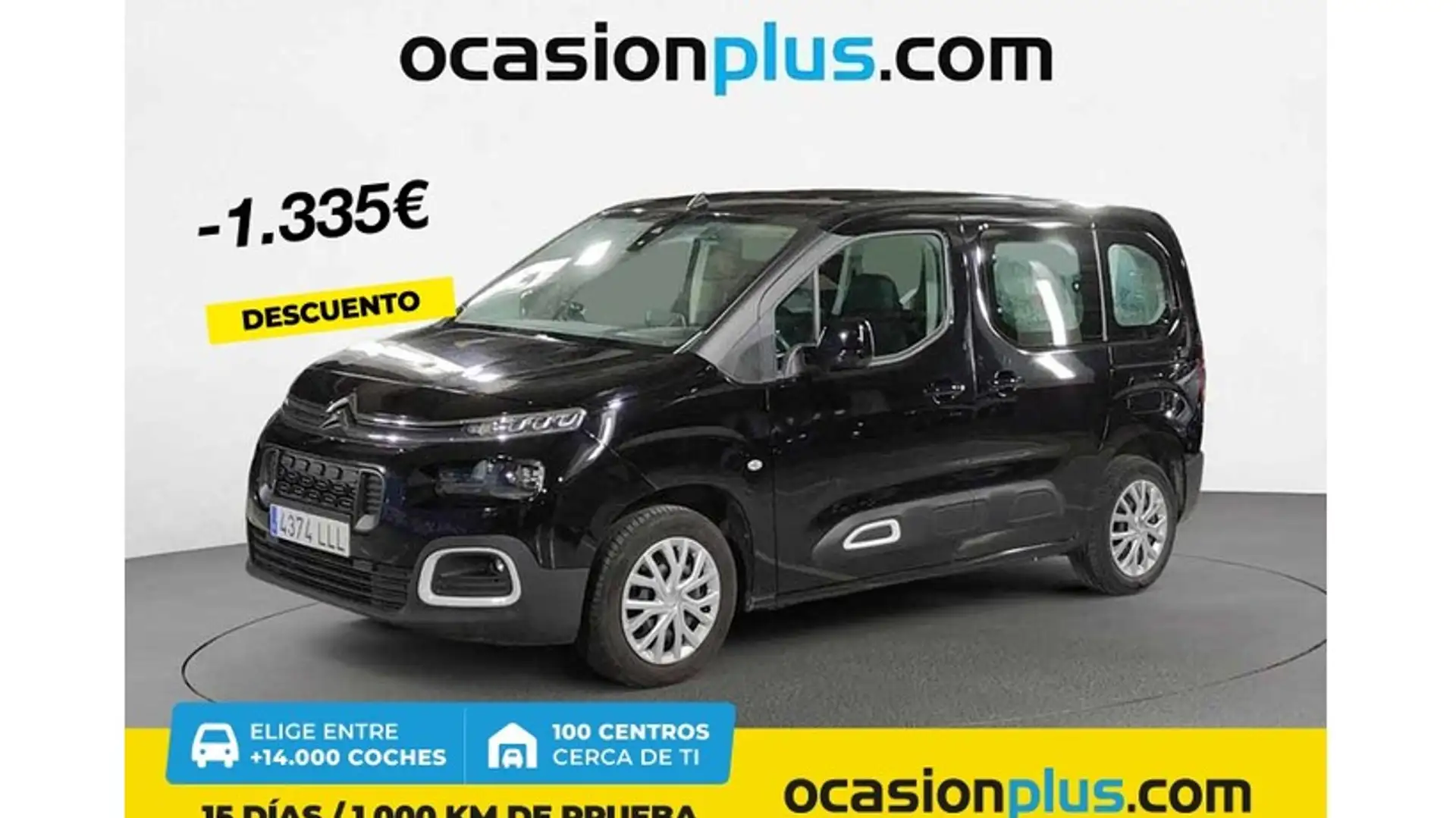 Citroen Berlingo Van BlueHDi S&S Talla M Club 100 Zwart - 1