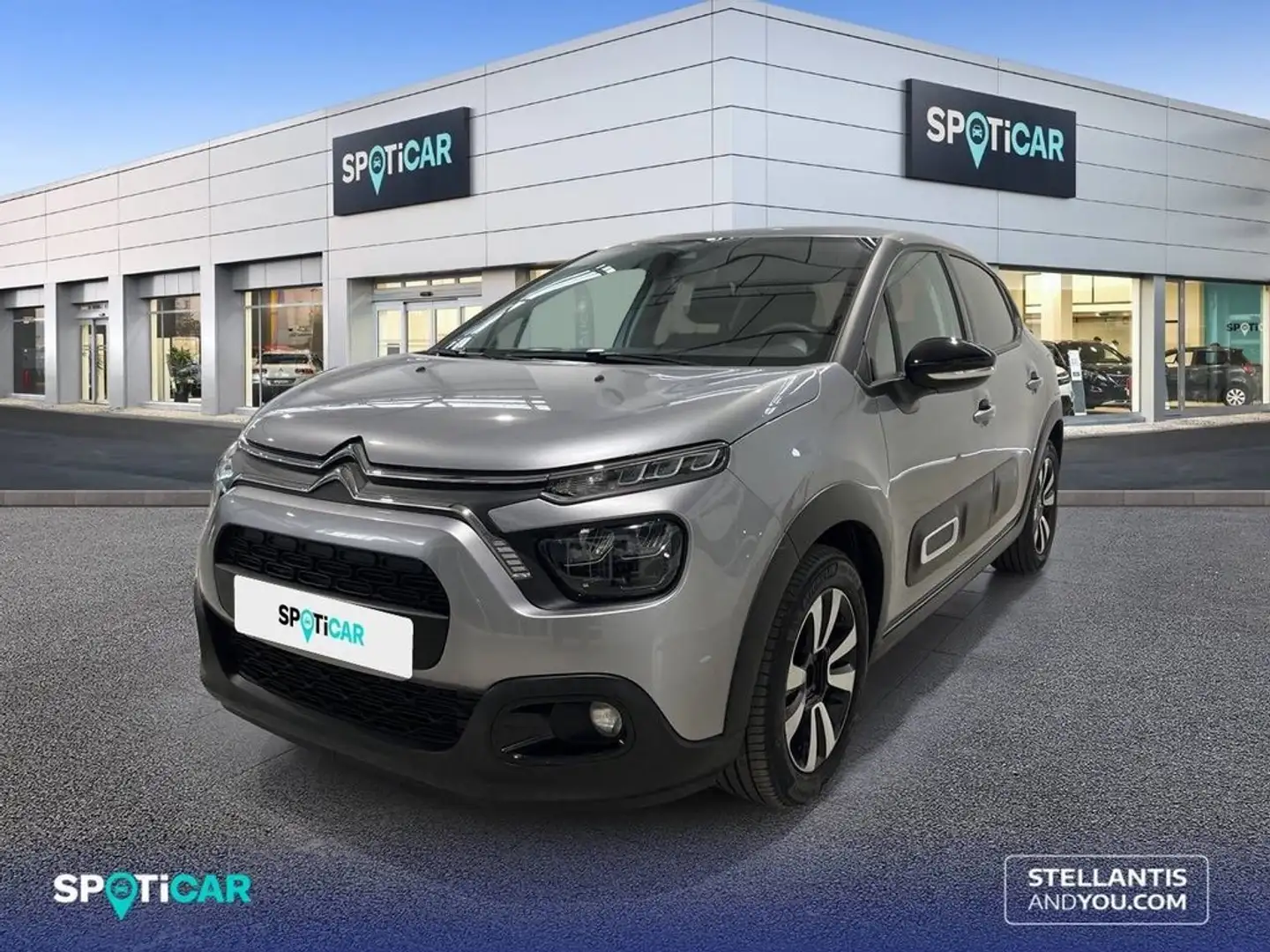 Citroen C3 PureTech 81KW (110CV) Max Gris - 1