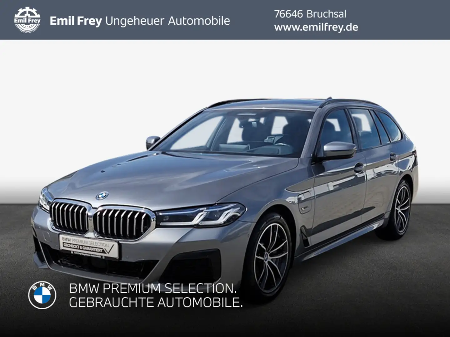 BMW 530 e xDrive Touring Aut. Laser Head-Up Pano AHK Blauw - 1