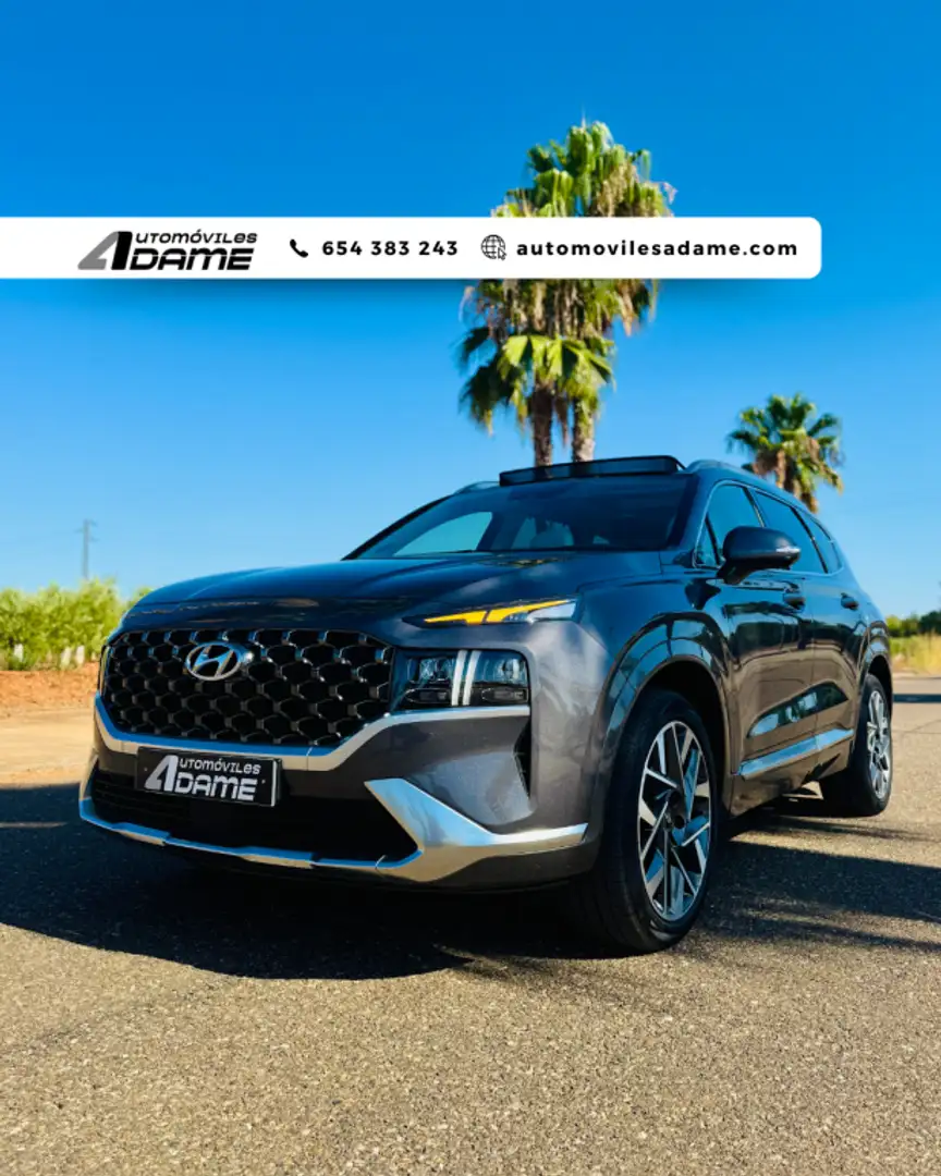 Hyundai SANTA FE 2.2CRDi Style 7pl 4WD 8DCT Gris - 1
