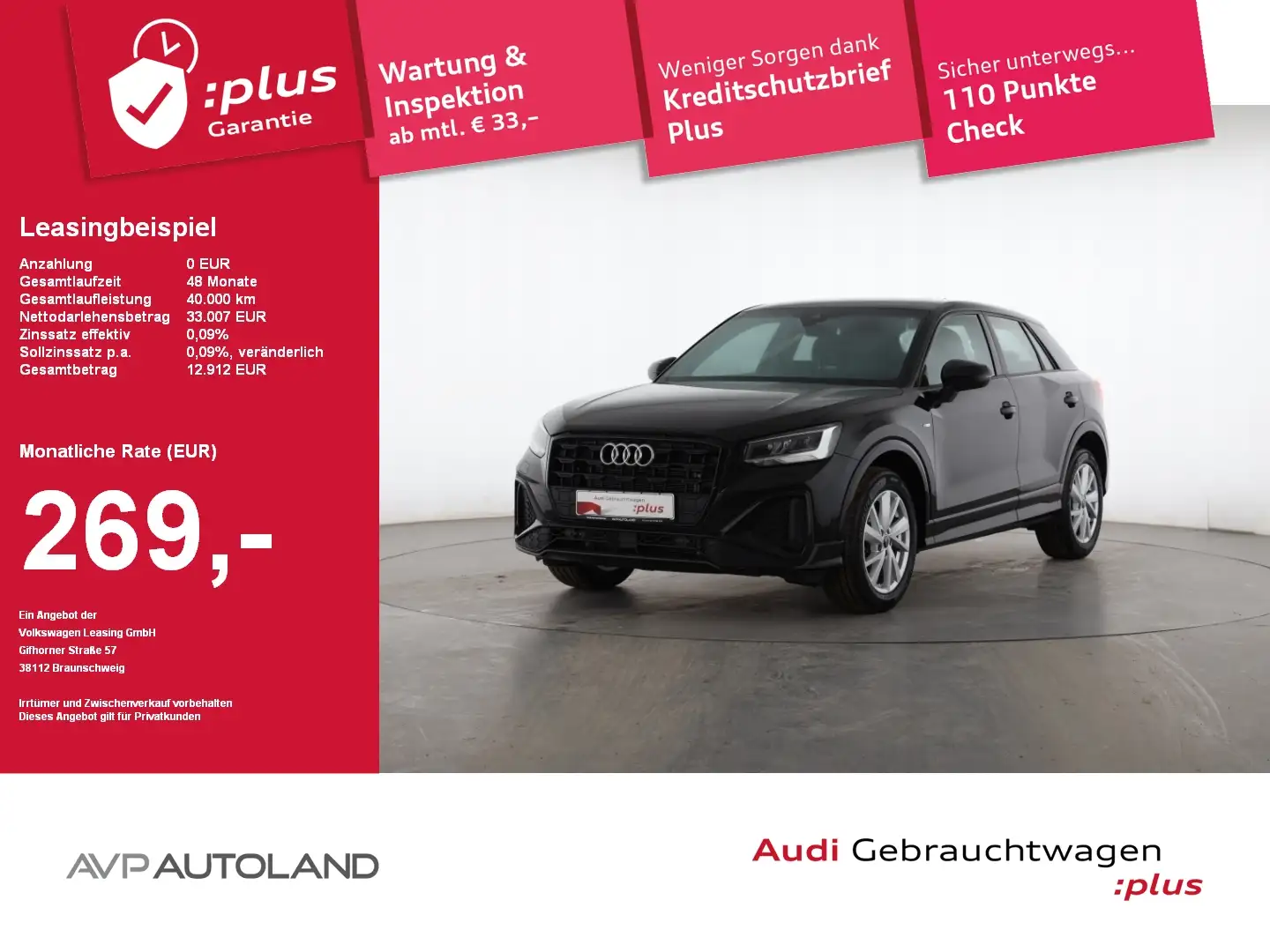Audi Q2 35 TFSI S tronic S line | AHK | MMI NAVI Zwart - 1