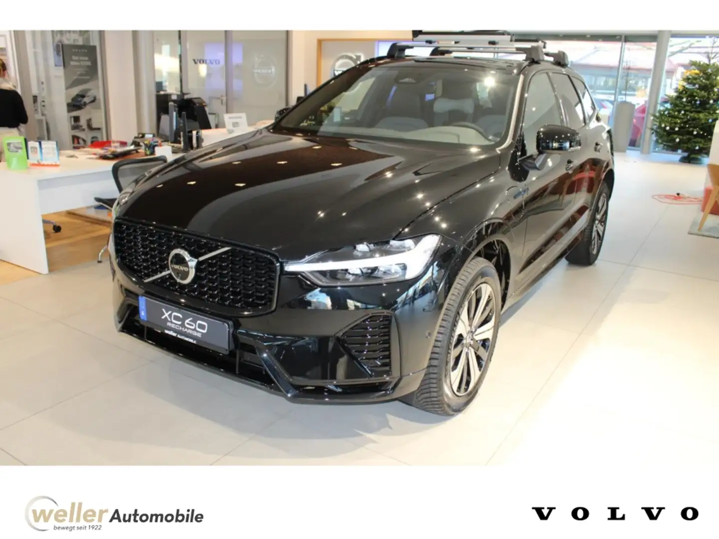 Volvo XC60 T6 Recharge Plus Dark AWD Panoramadach 360Grad-Kam Schwarz - 1