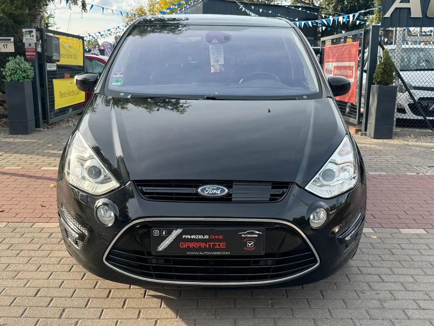 Ford S-Max Titanium 2.0TDCI*Aut.*7xSitze*Pano*VOLL! Schwarz - 2