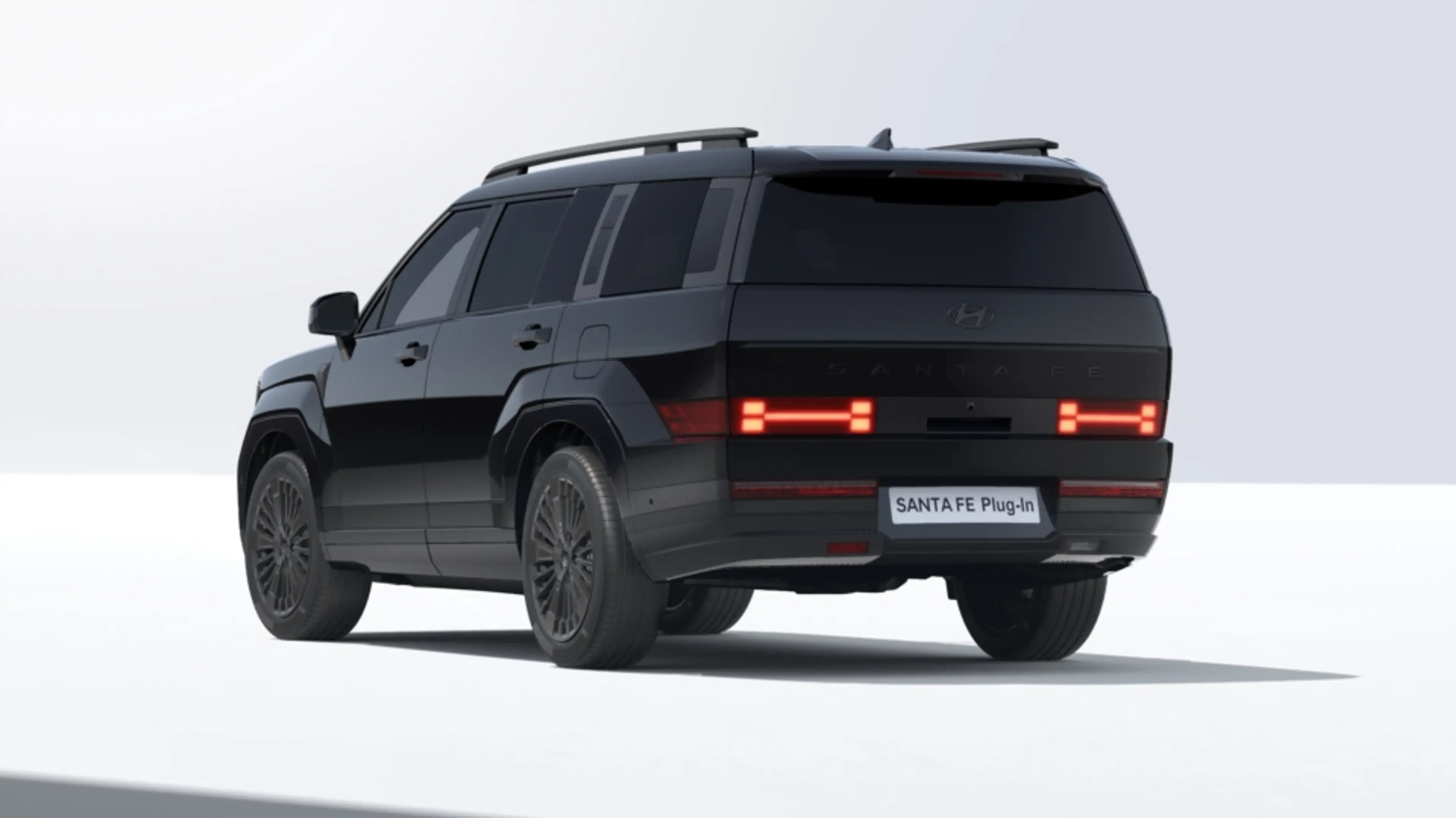Hyundai SANTA FE 1.6 T-GDI PHEV Black Line - PHEV (Abyss Black Pear — photo 2