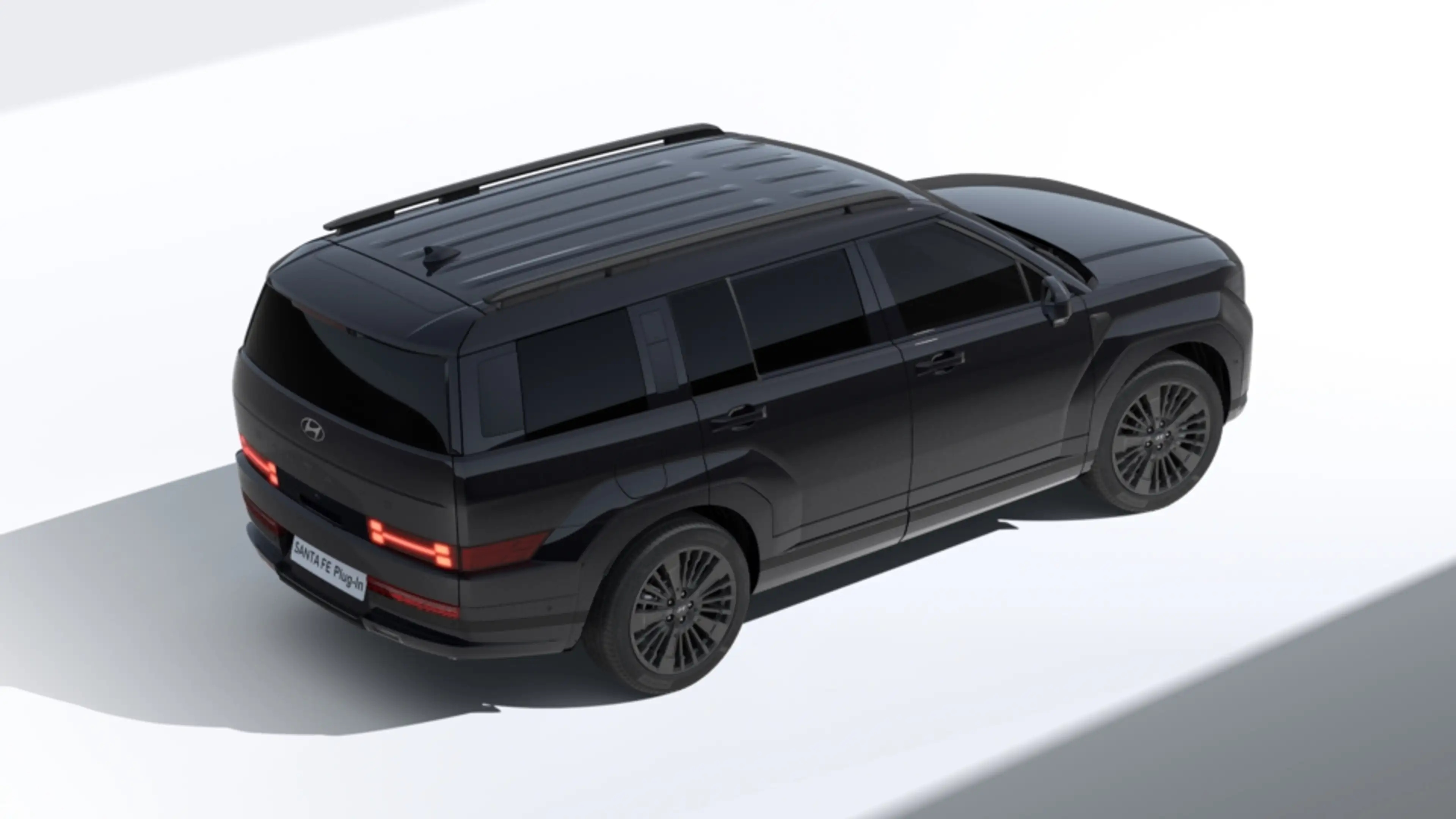 Hyundai SANTA FE 1.6 T-GDI PHEV Black Line - PHEV (Abyss Black Pear — photo 5