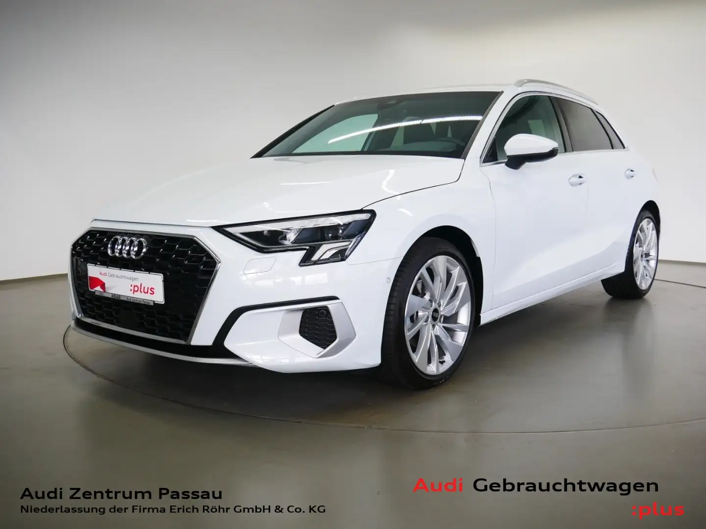 Audi A3 Sportback 30 TFSI advanced LED virt. Cock.+ NAVI+ Blanc - 1
