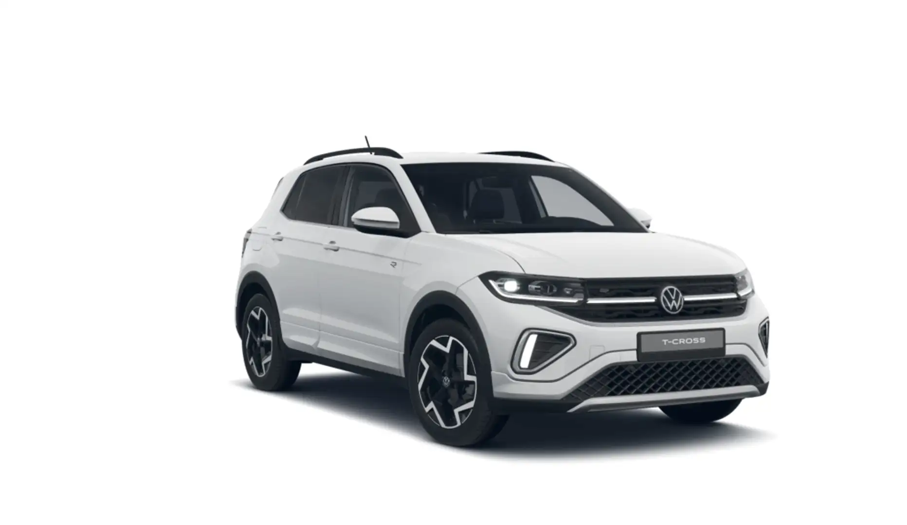Volkswagen T-Cross 1.0 TSI R-Line 85kW Aut. Blanco - 2